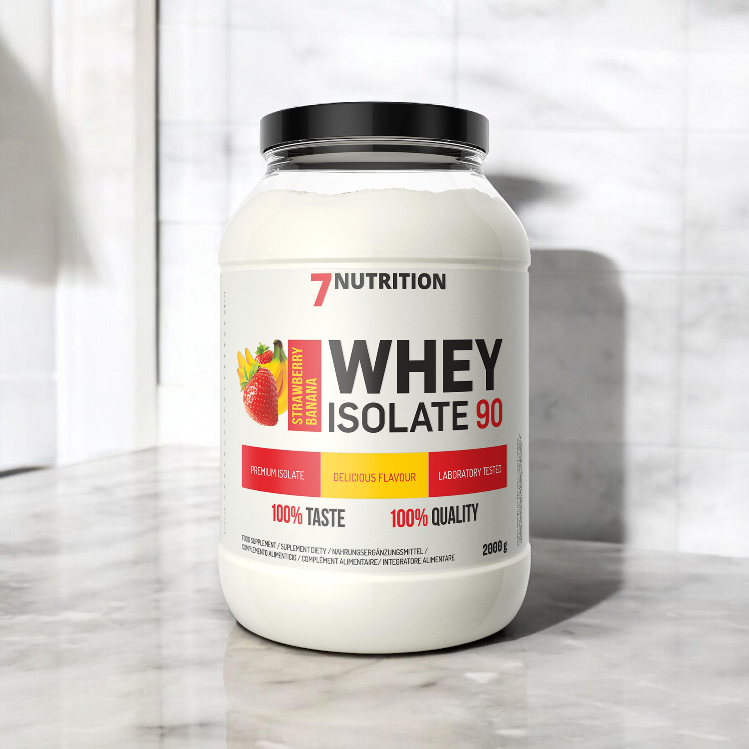 7 NUTRITION Whey Isolate 90 - 3x 2000g