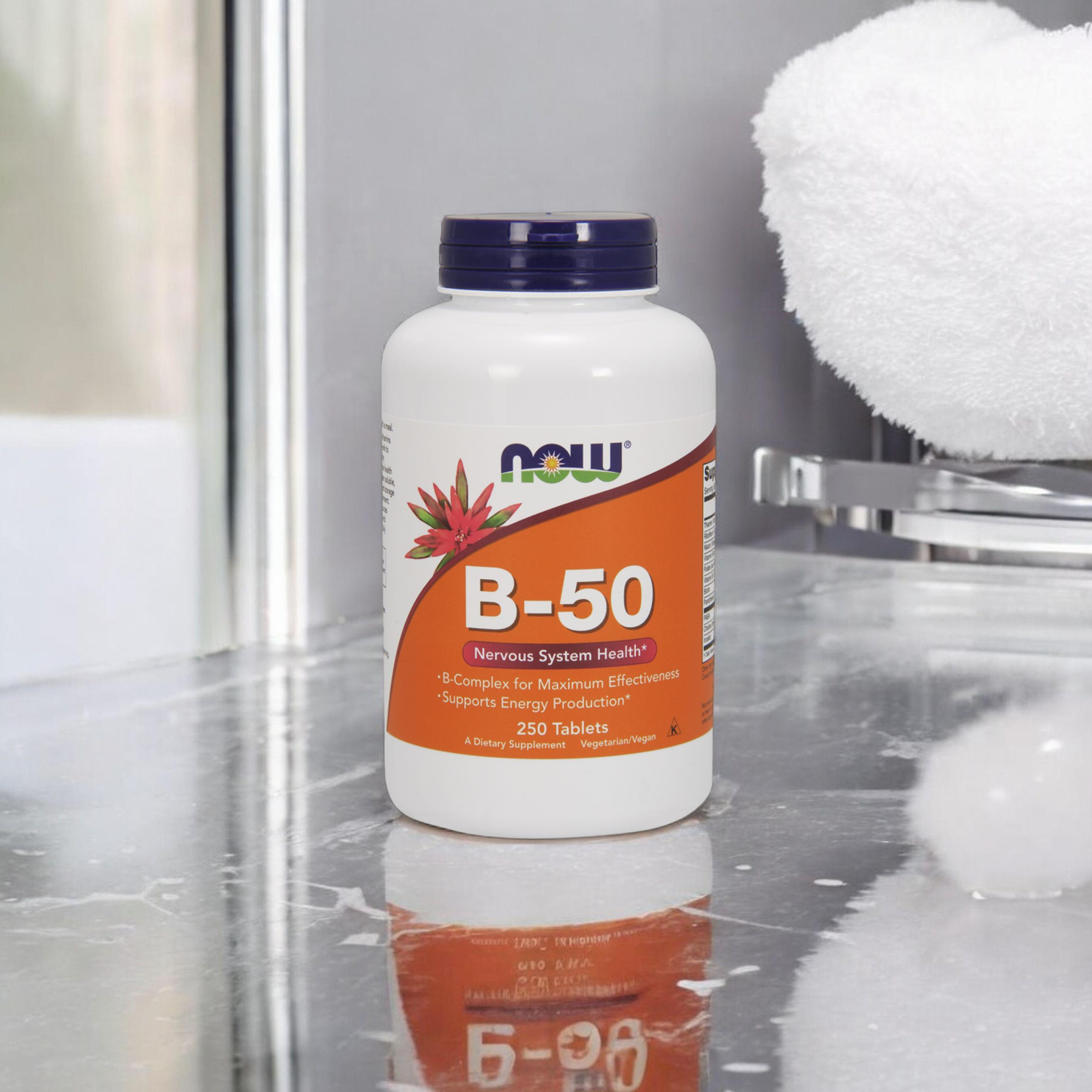 NOW Vitamin B-50 - 2x 250tab