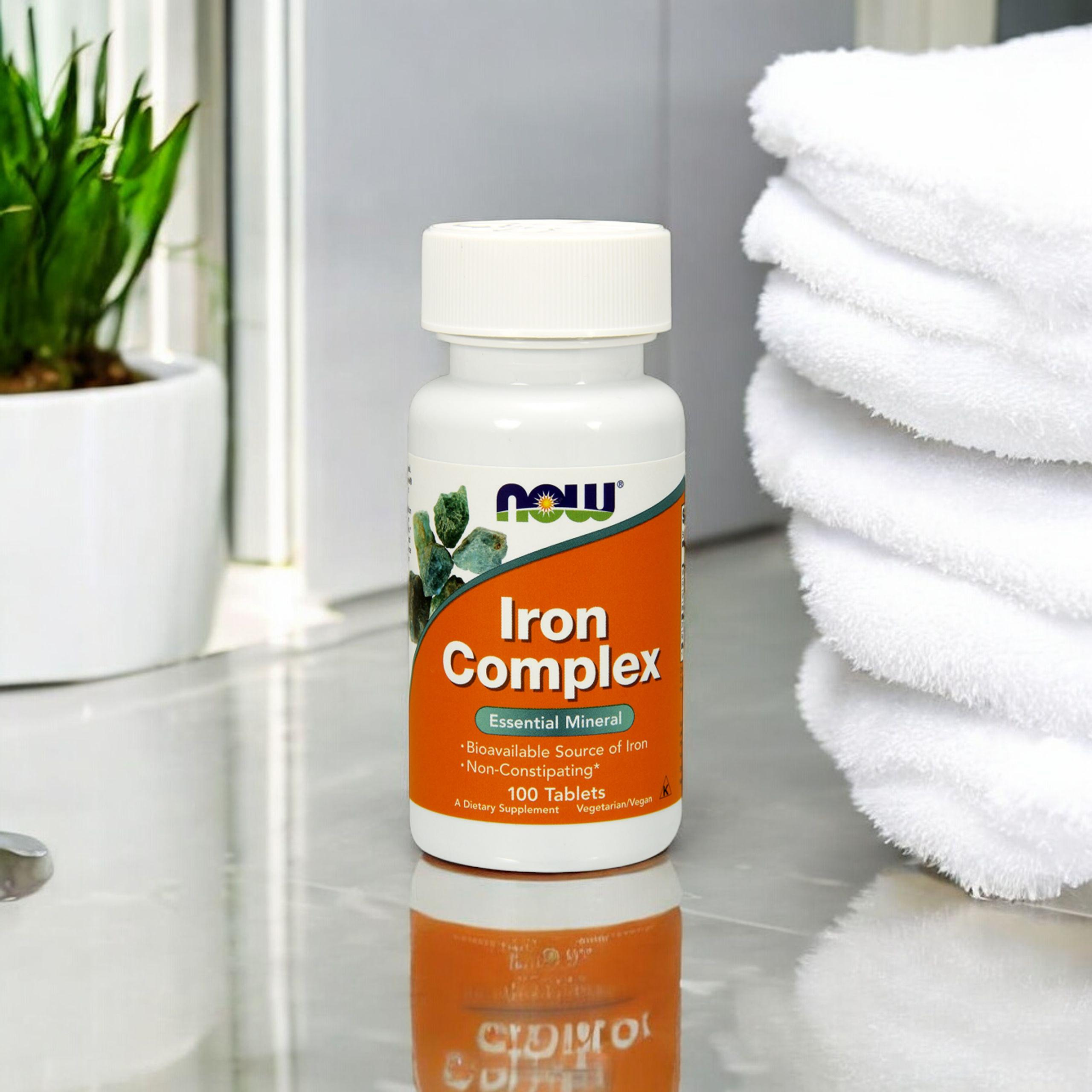 NOW Iron Complex - 100tabs