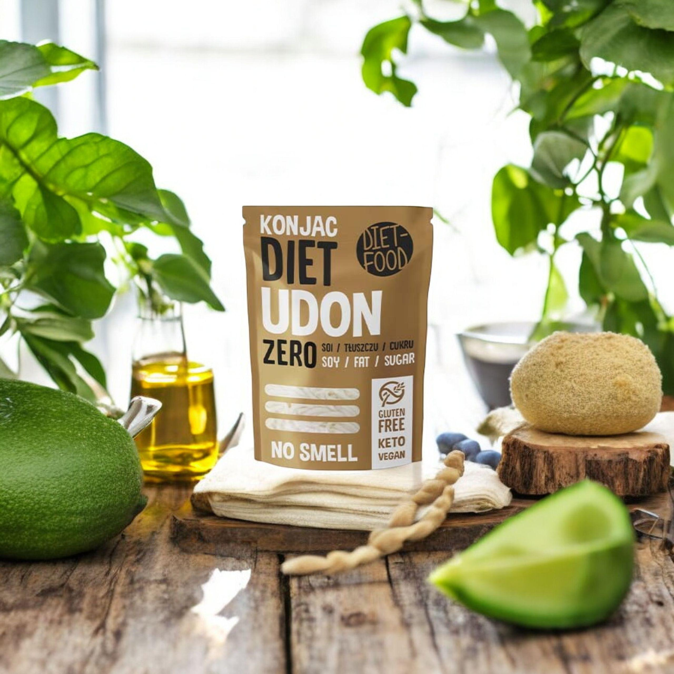 DIET FOOD Diet Noodles - 3x 200g - Diet Udon - 200g