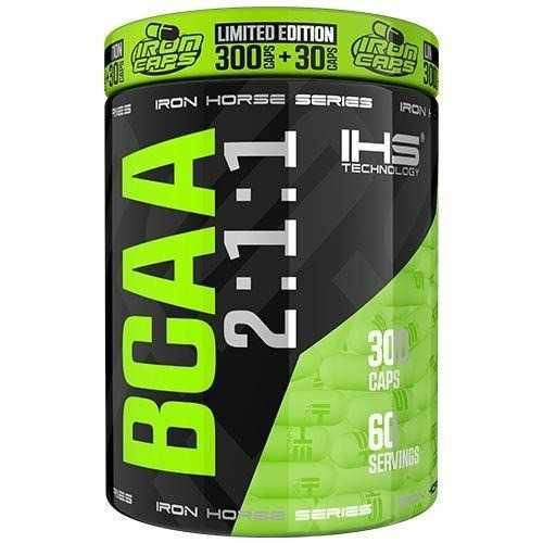 IRON HORSE BCAA 2:1:1 IronCaps - 2x 300caps + 30caps GRATIS