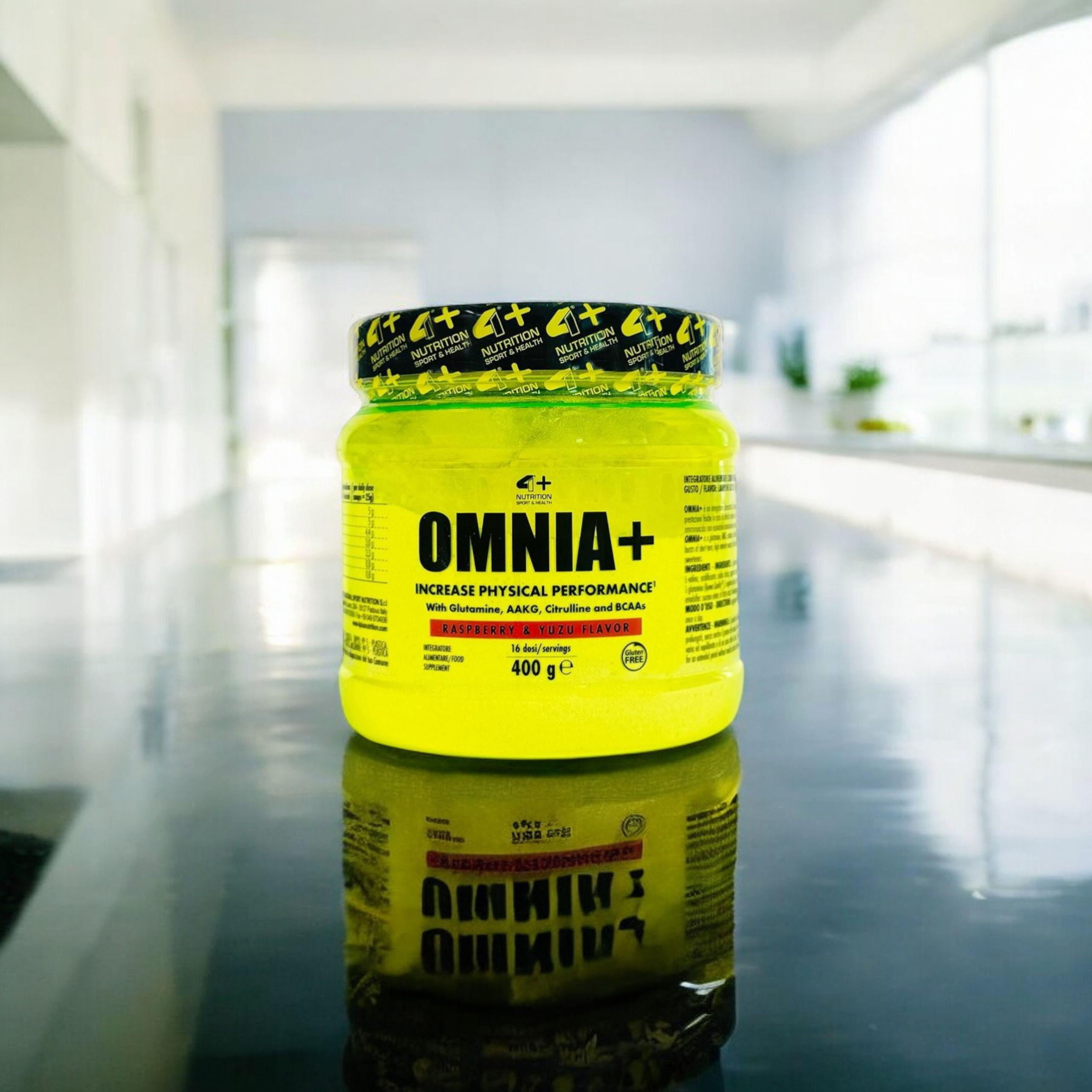 4+ NUTRITION - Omnia+ - 2x 400g - Raspberry Yuzu