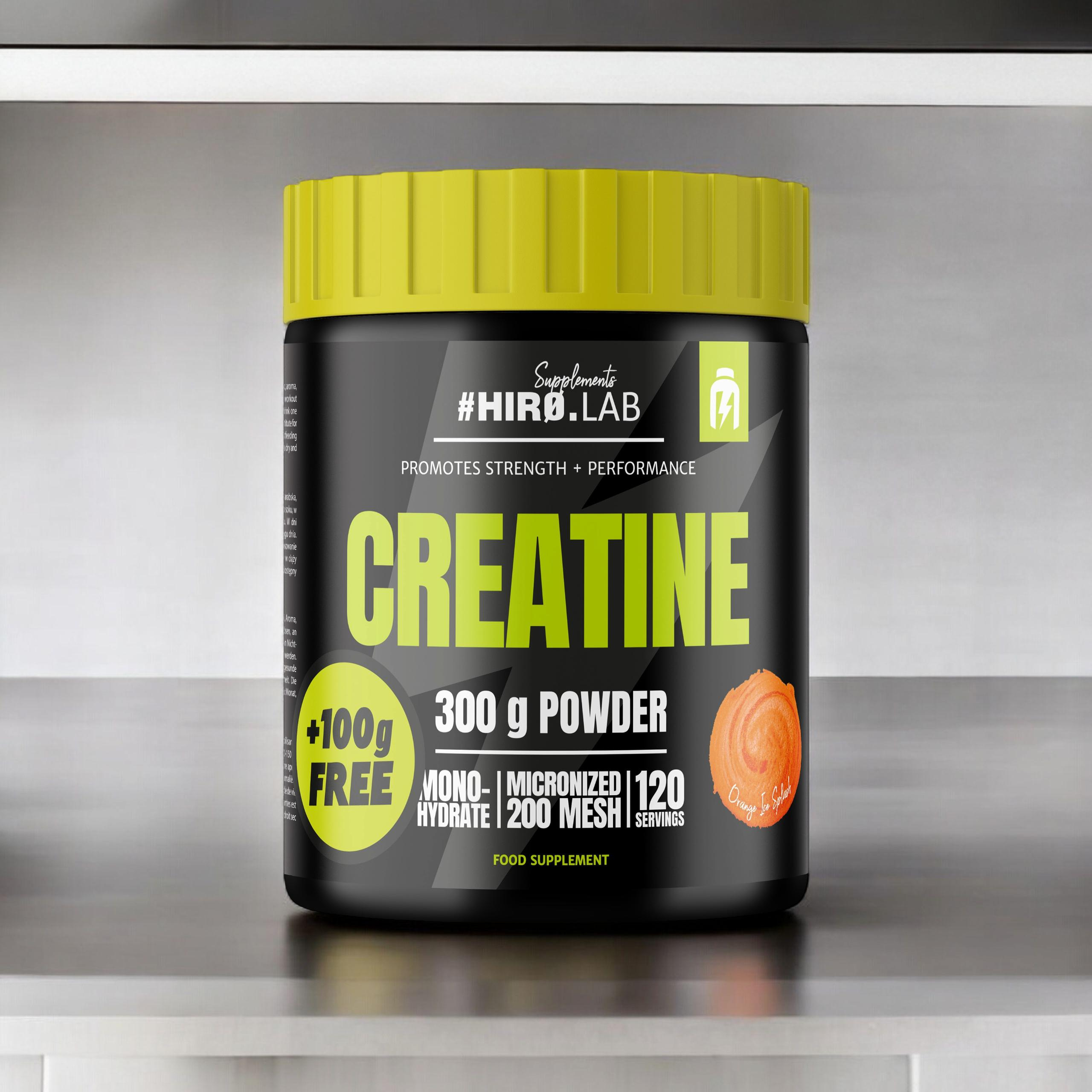 HIRO.LAB Creatine - 300g + 100g FREE