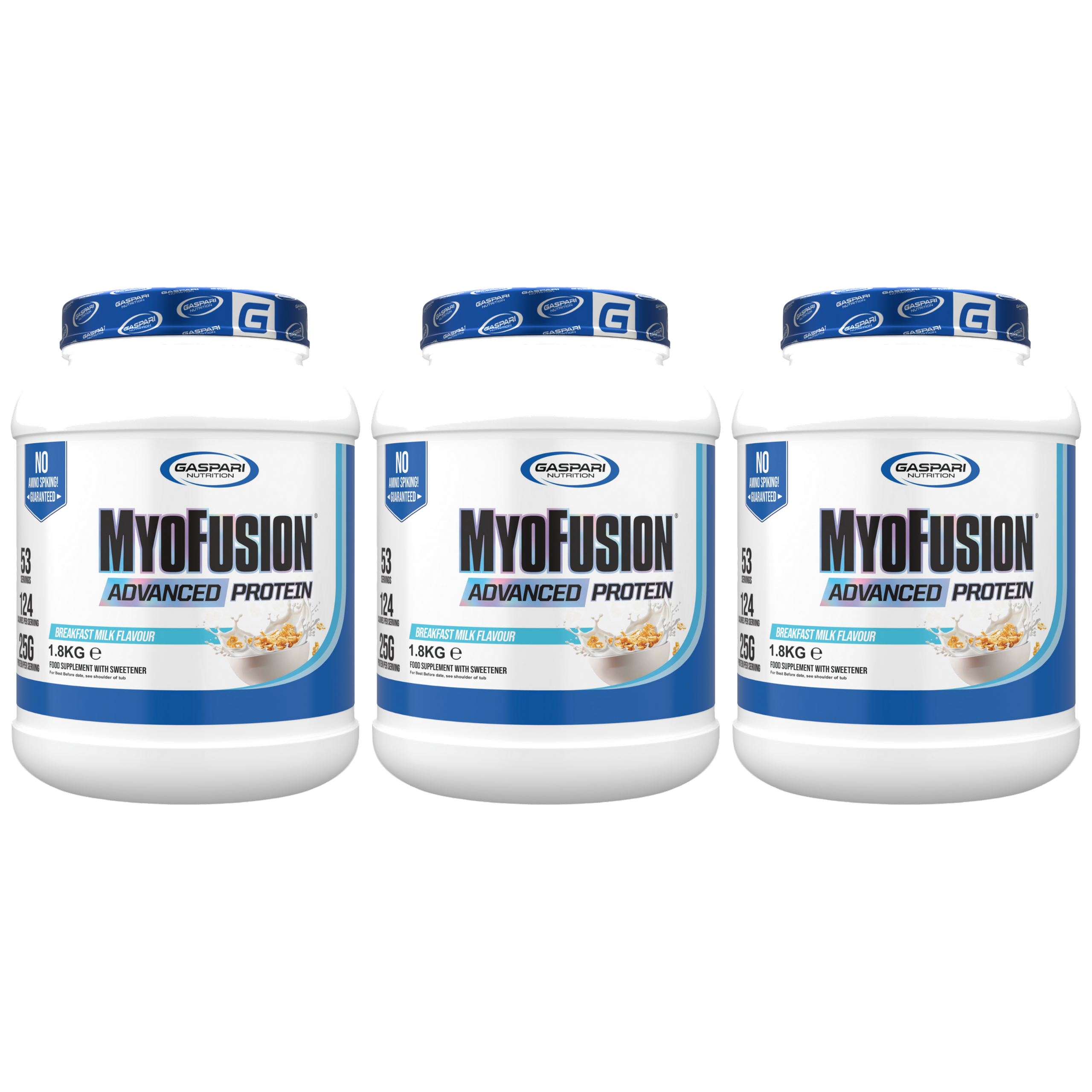 GASPARI NUTRITION Myofusion Advanced EU - 3x 1800g