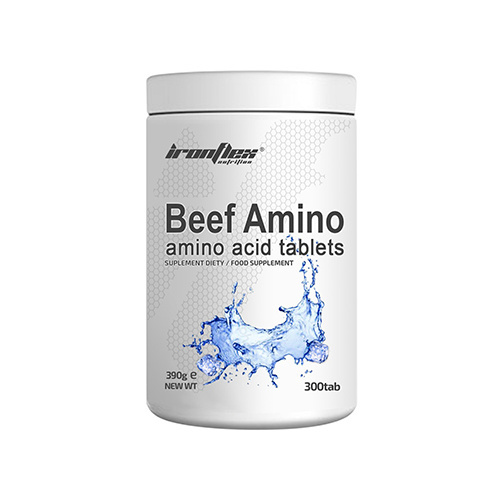 IronFlex Beef Amino - 300tabs. - Aminokwasy Wołowe