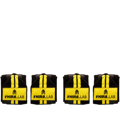 HIRO.LAB Wrist Wraps - 2x Opaski usztywniające na nadgarstki