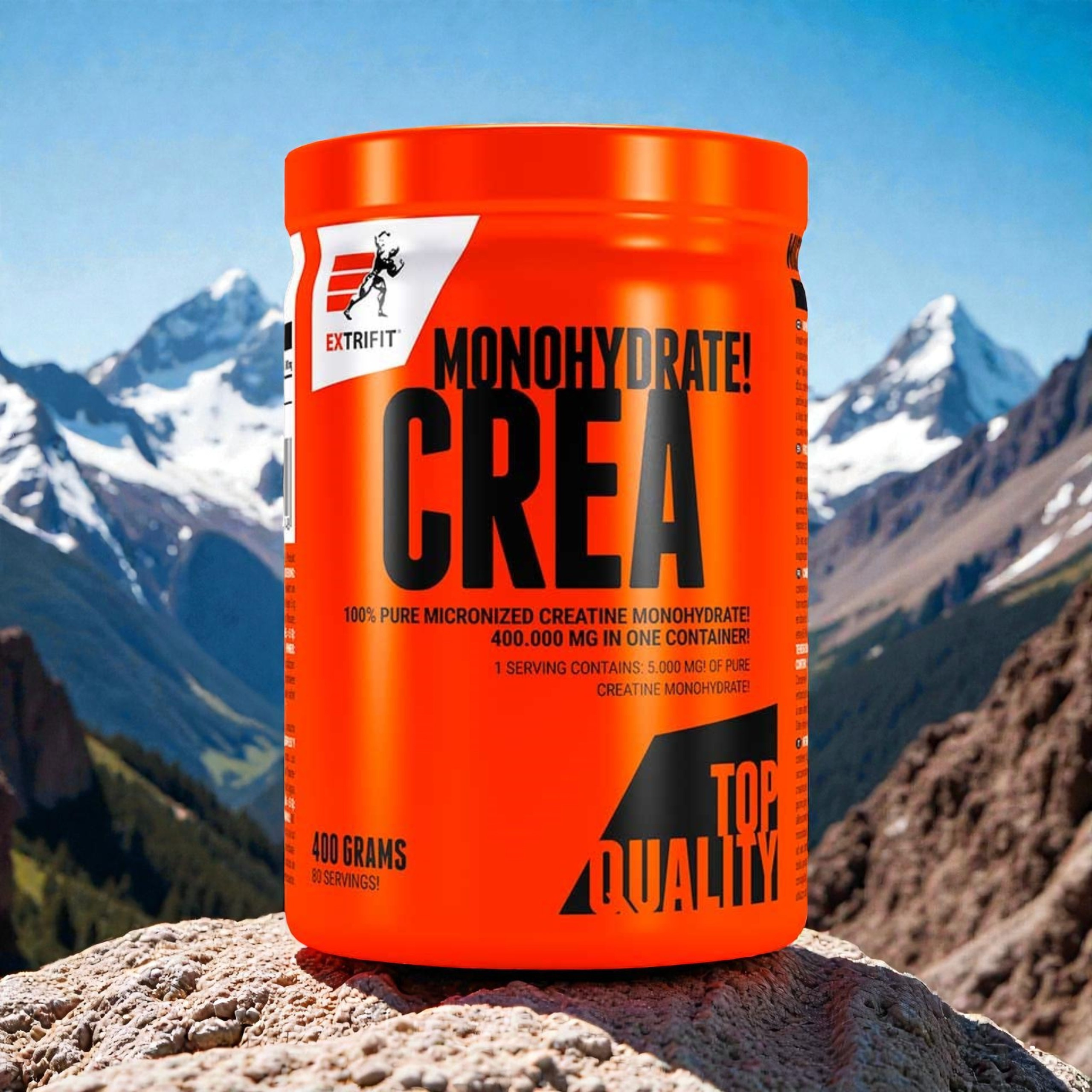 EXTRIFIT Creatine Monohydrate - 3x 400g