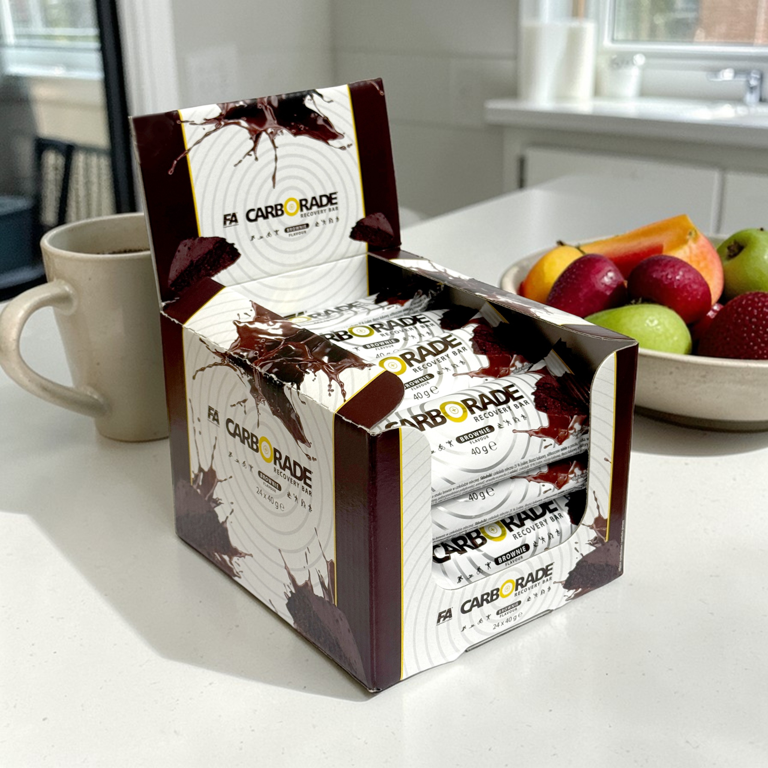 FITNESS AUTHORITY - Carborade Recovery Bar - 24x 40g