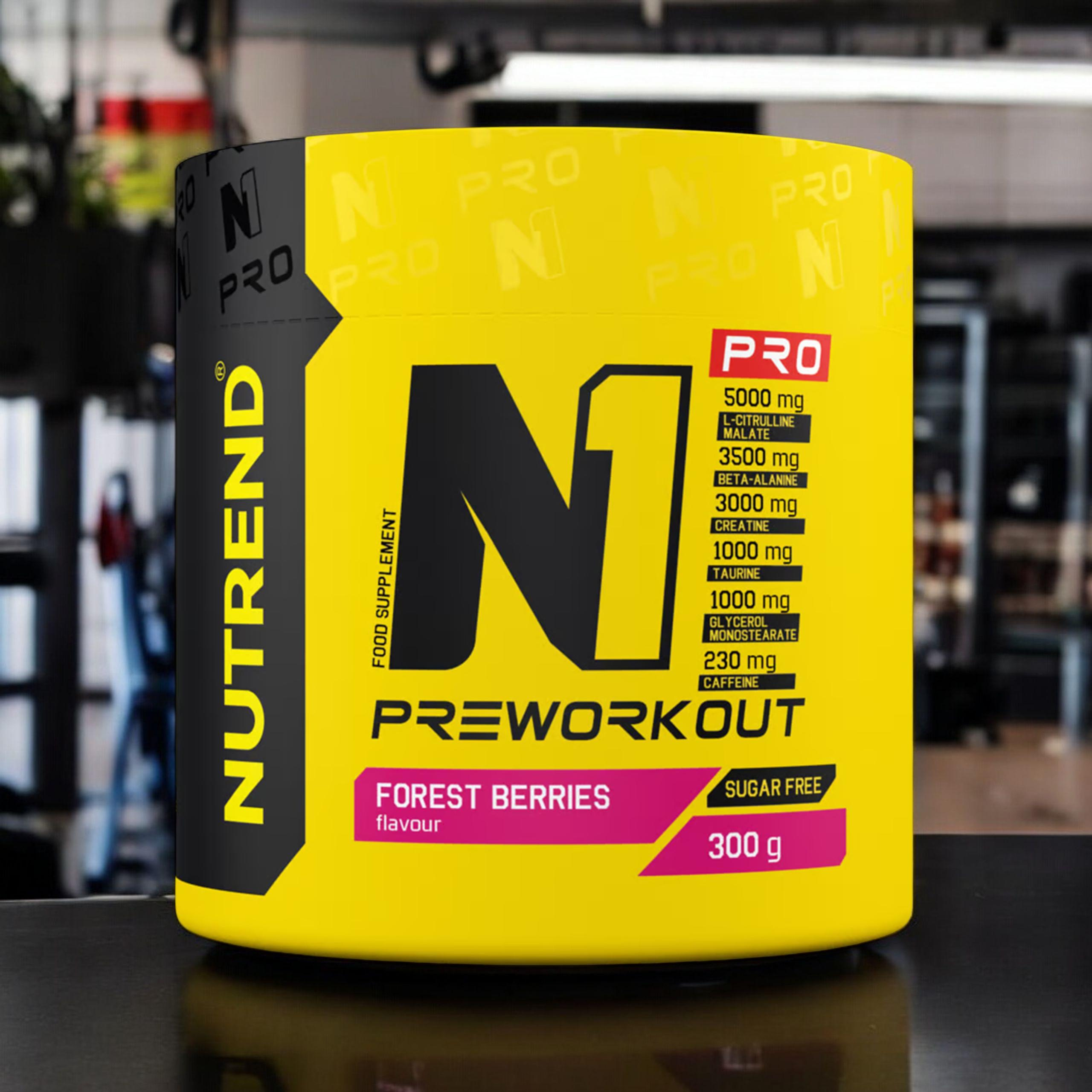 NUTREND N1 PRO PreWorkout - 2x 300g