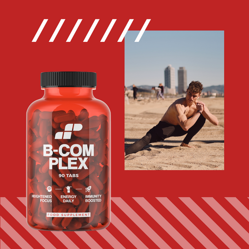 MP NUTRITION Vitamin B-Complex - 90tabs - Kompleks Witamin B