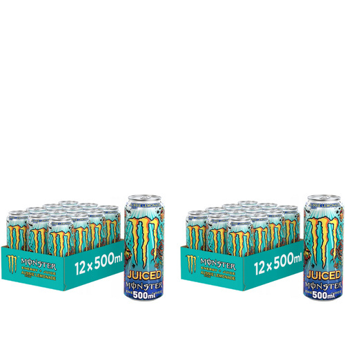 MONSTER Monster Juiced Aussie Lemoniade - 12x 2x 500ml
