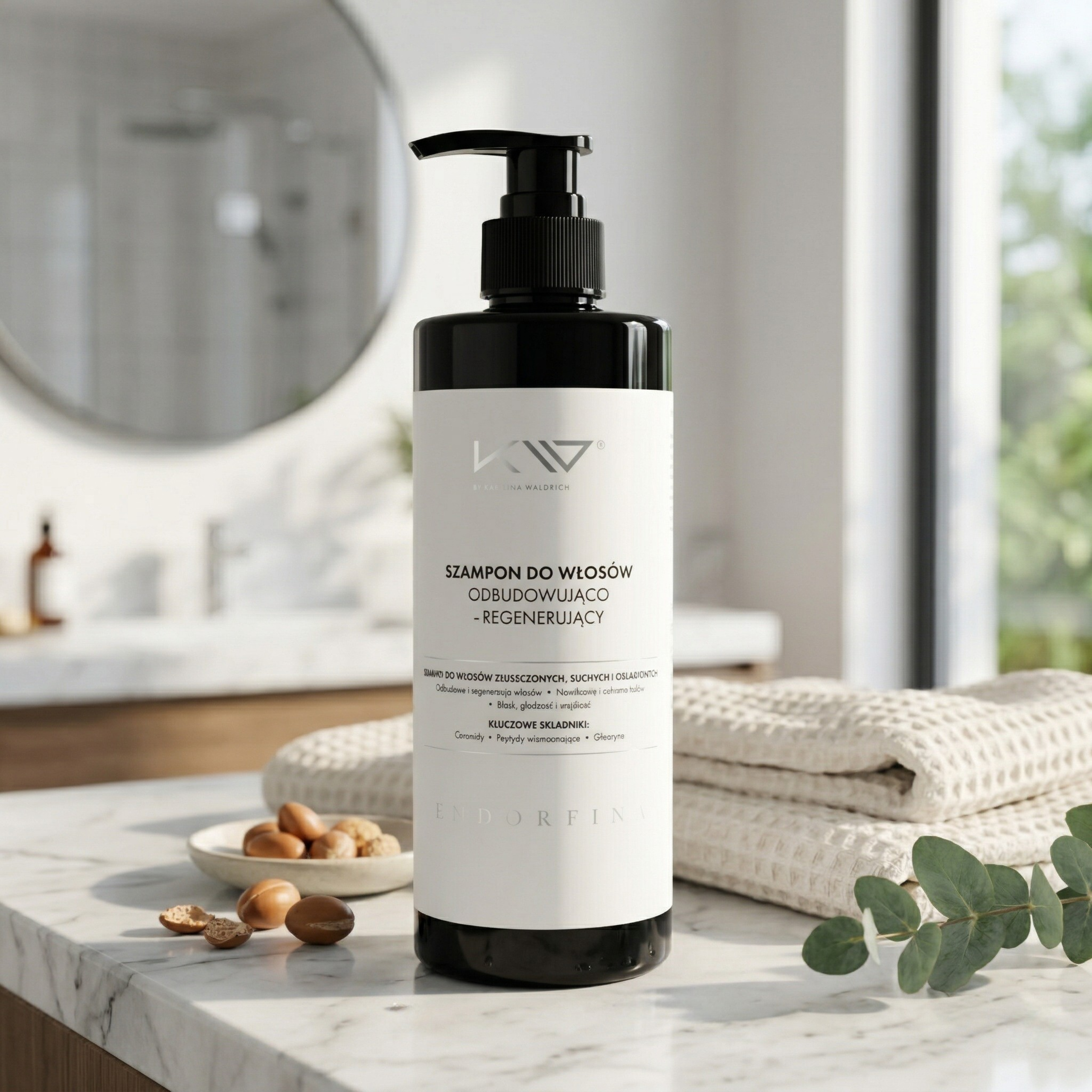 KAMILA WYBRAŃCZYK - Szampon do Włosów Odbudowująco-Regenerujący - 500ml