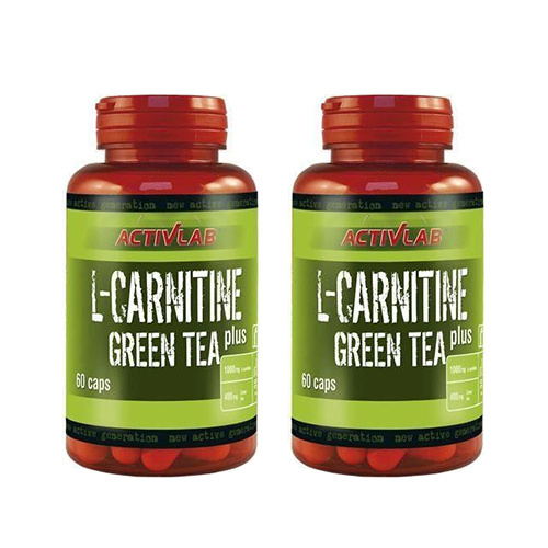 ACTIVLAB L-Carnitine + Green Tea - 2x 60caps
