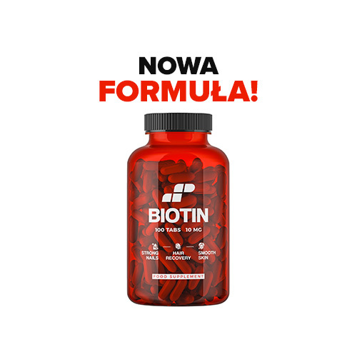 MP NUTRITION Biotin 10mg - 100tabs - 2x Biotyna