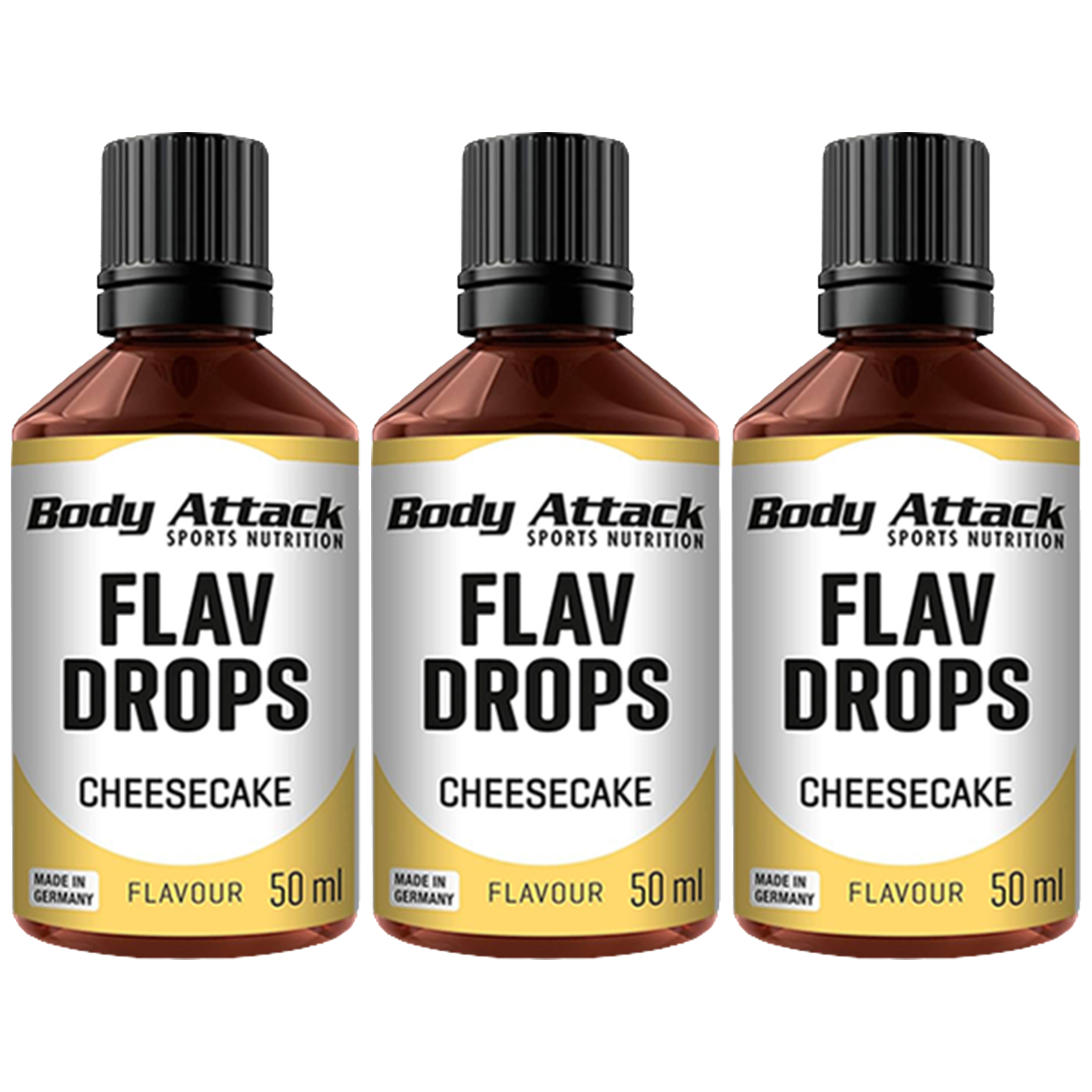 BODY ATTACK Flav Drops - 3x 50ml