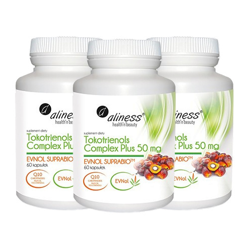 ALINESS - Tokotrienols Complex Plus 50mg - 3x 60caps.