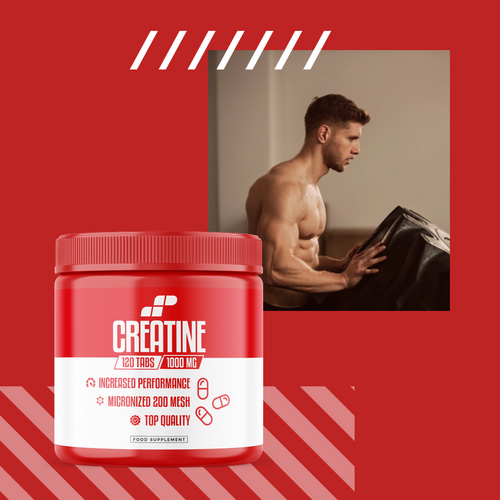 3x MP NUTRITION Creatine 1000mg - 120tabs