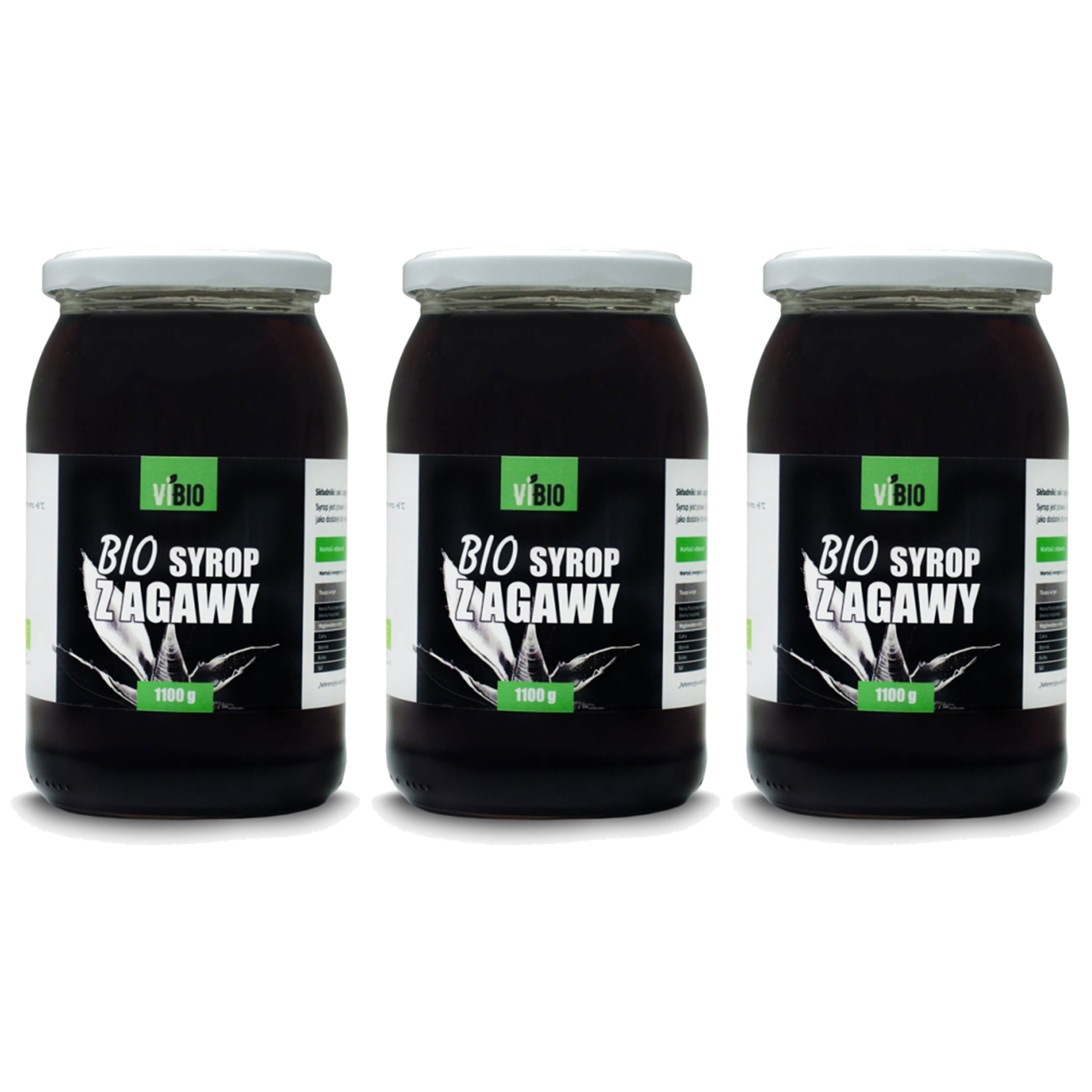 VIVIO Bio Syrop z Agawy - 3x 1100g