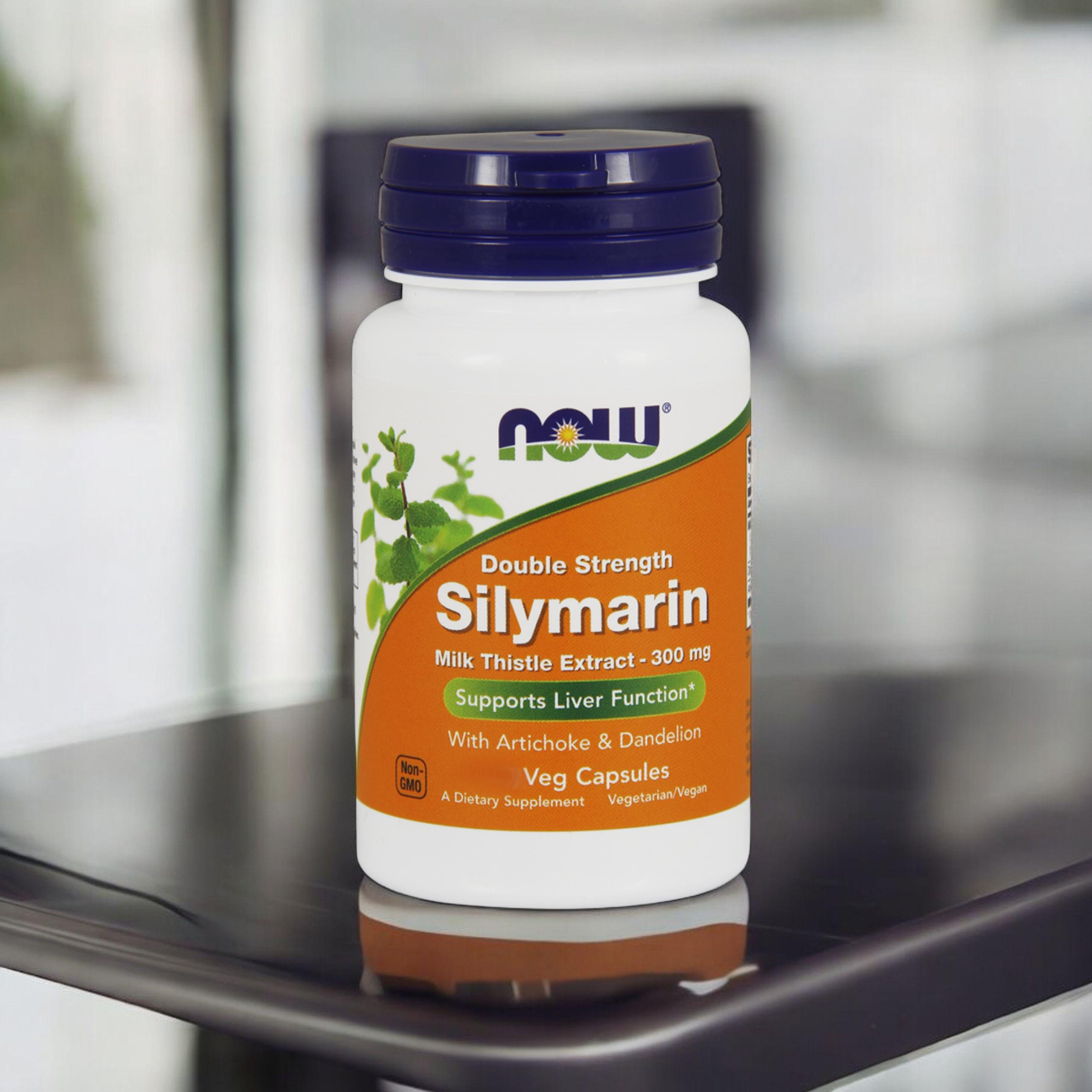 NOW Silymarin 300mg - 3x 200vcaps