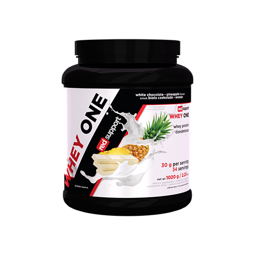 RED SUPPORT Whey One - 1020g - White Chocolate Pineapple - WYPRZEDAŻ - 31-08