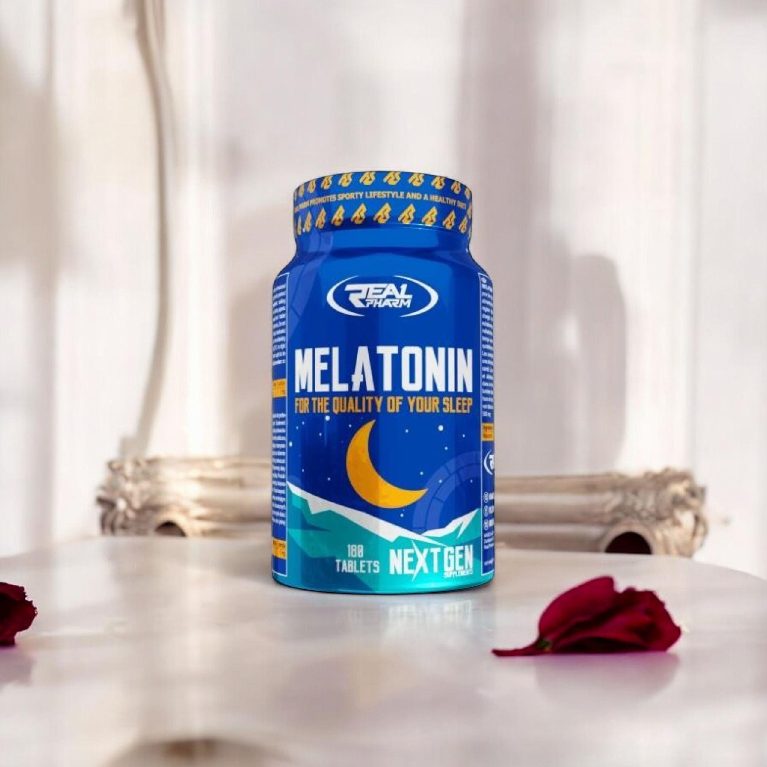 REAL PHARM - Melatonin - 180tabs.
