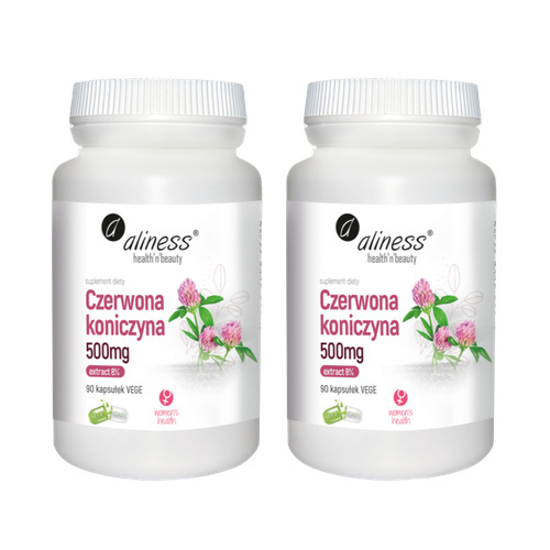 ALINESS - Czerwona Koniczyna 500mg - 2x 90vcaps.