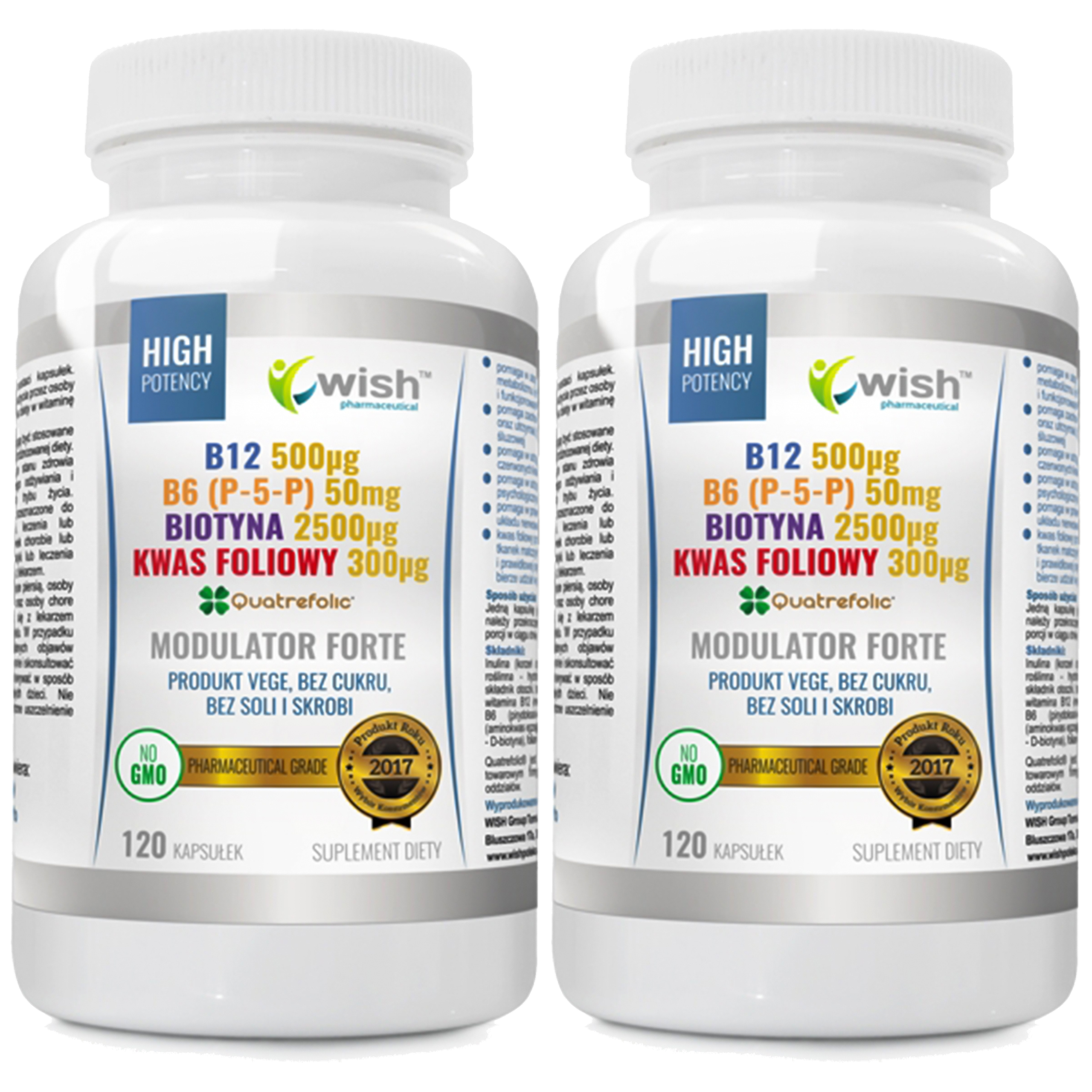 WISH Pharmaceutical Modulator Forte - 2x 120caps