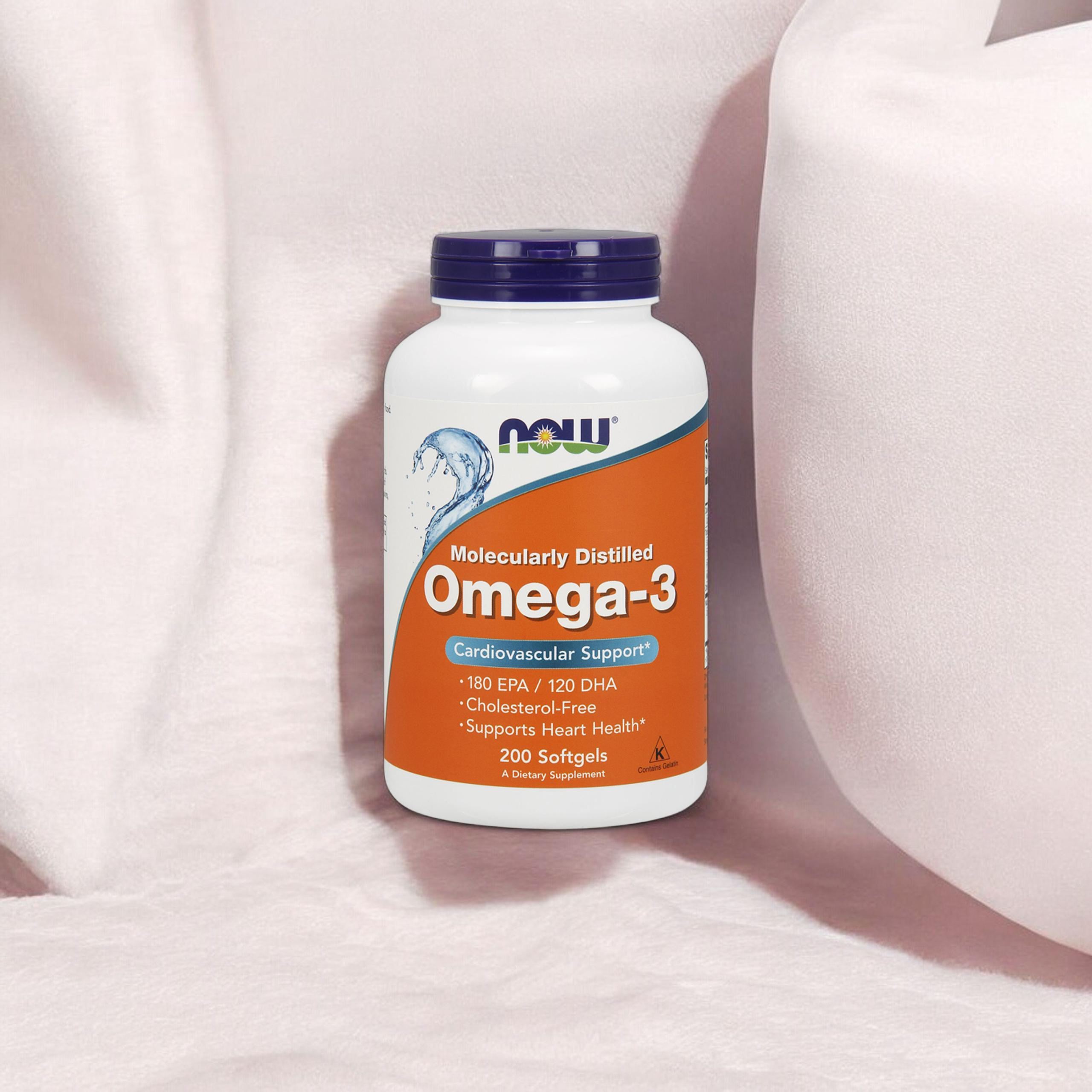 NOW Omega-3 - 2x 200softgels