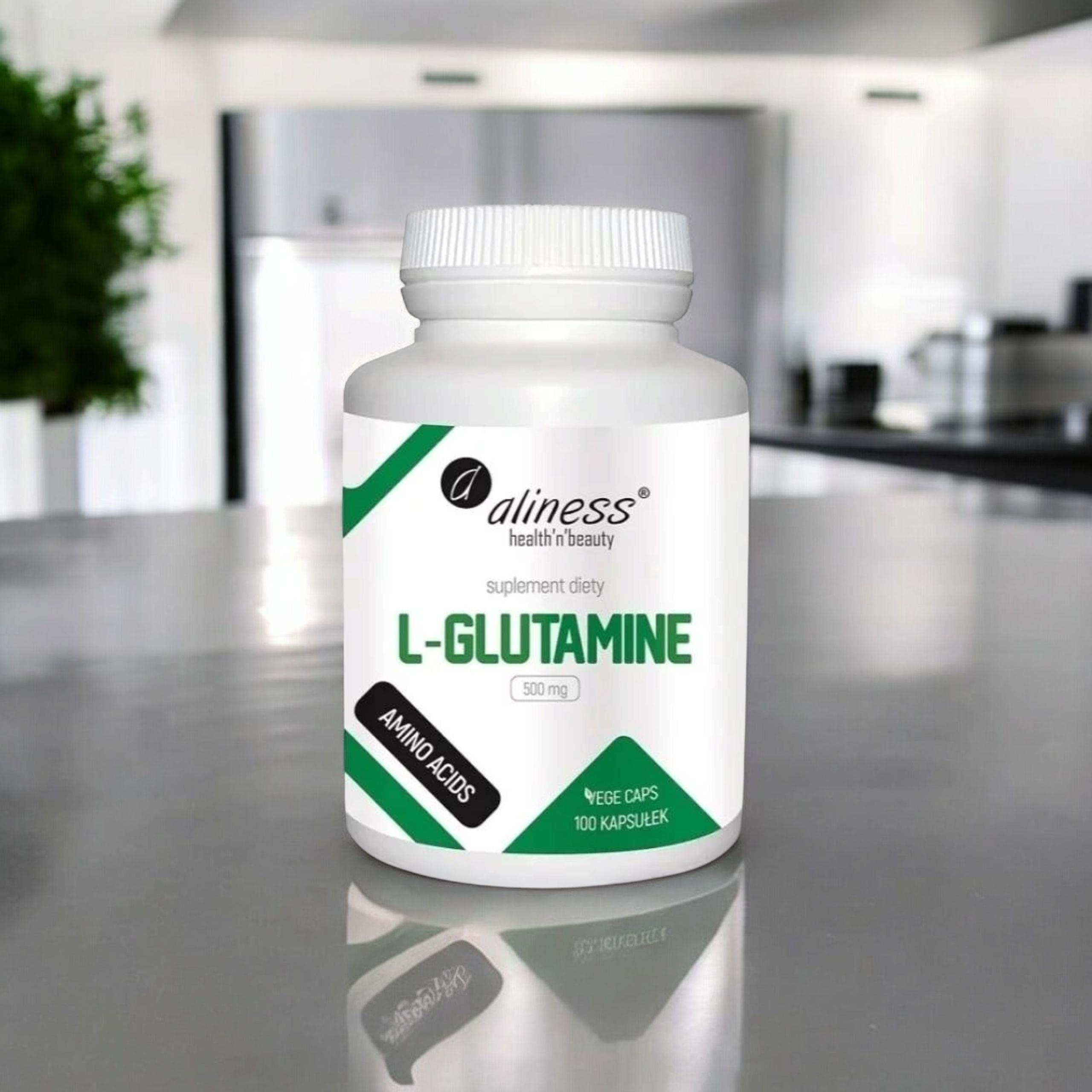 ALINESS - L-Glutamine 500mg - 100vcaps.