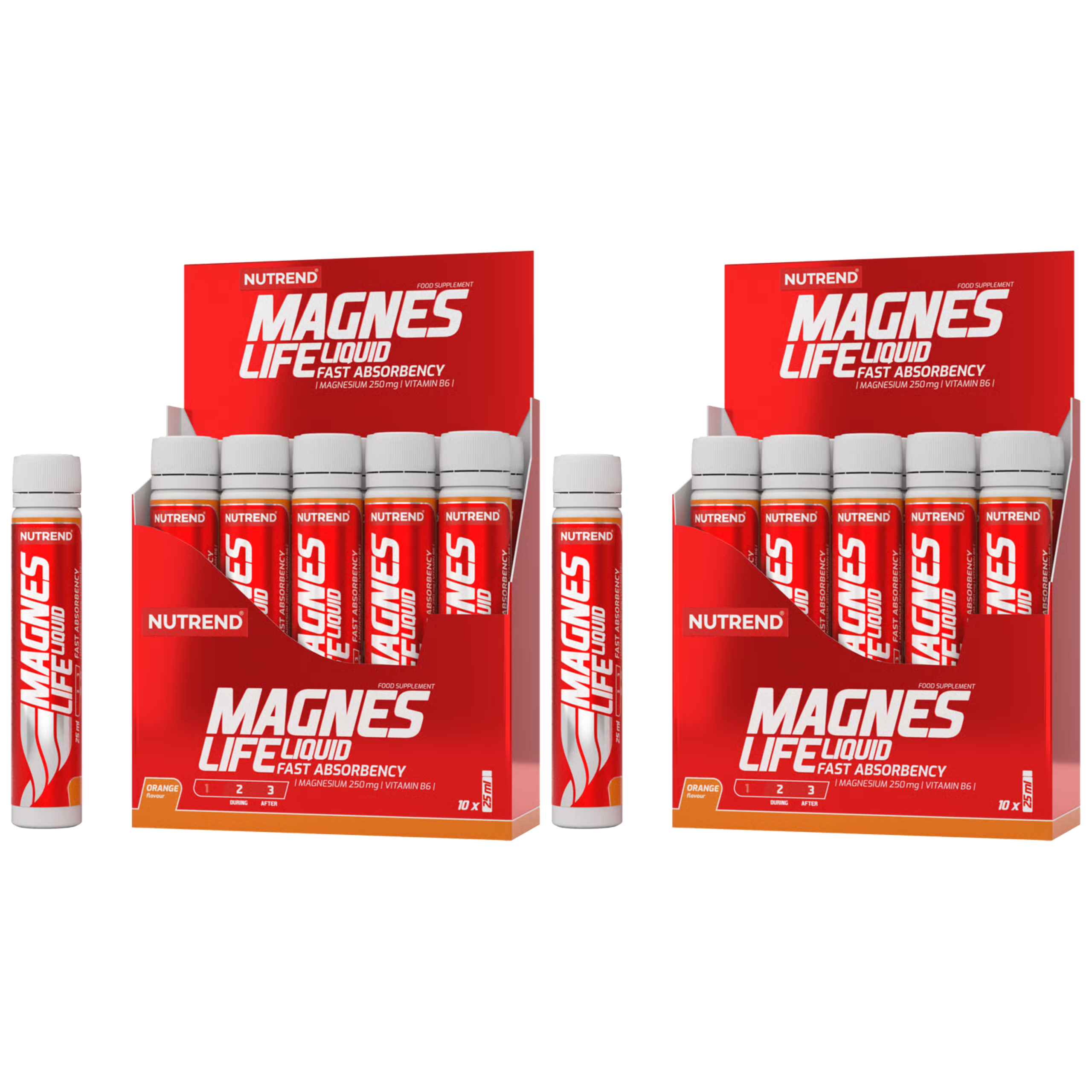 NUTREND - Magneslife - 10x 2x 25ml - Orange