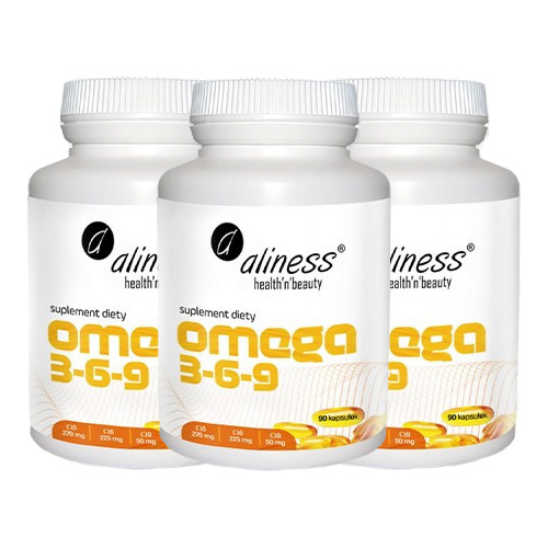 ALINESS Omega 3-6-9 - 3x 90caps.