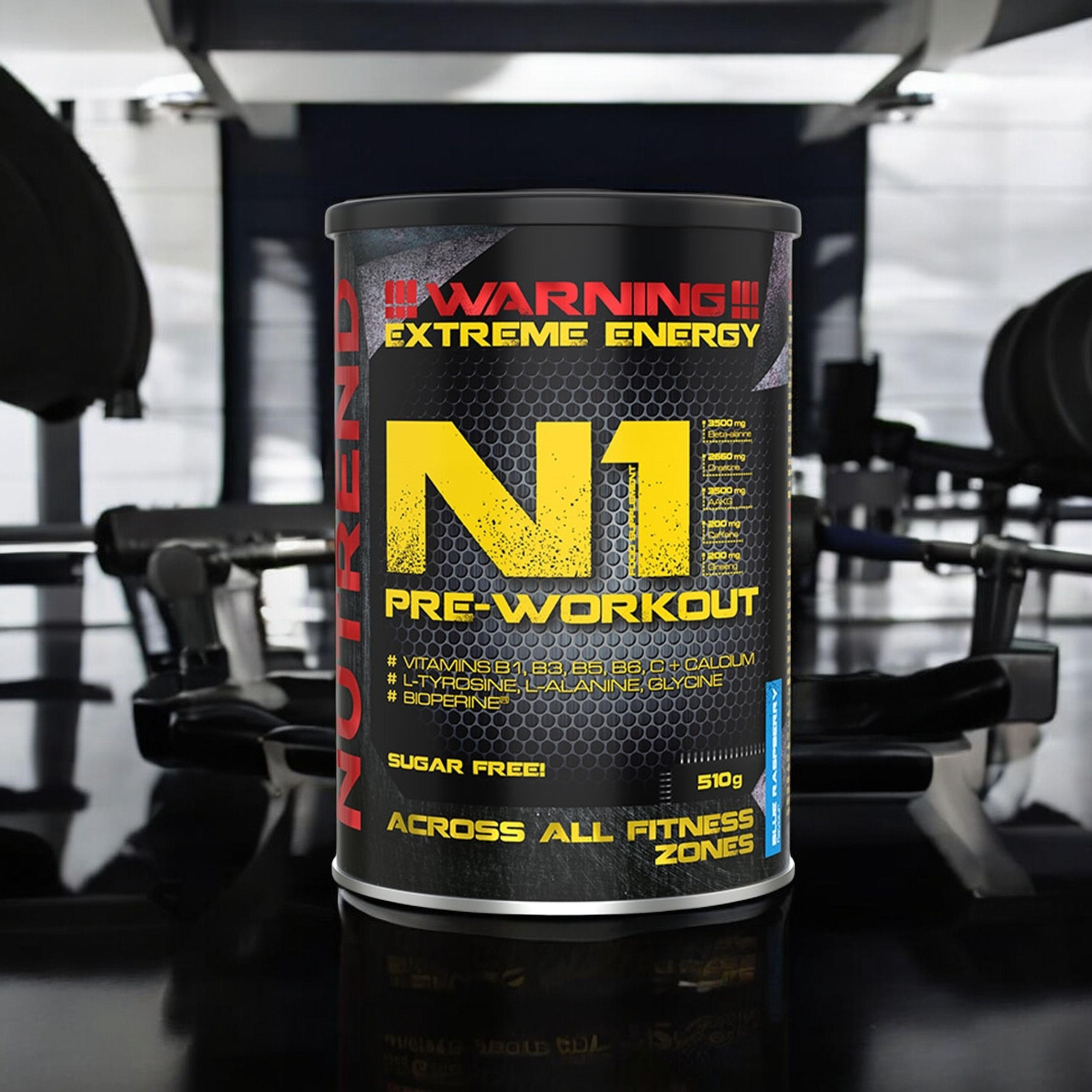NUTREND N1 Pre Workout - 2x 510g