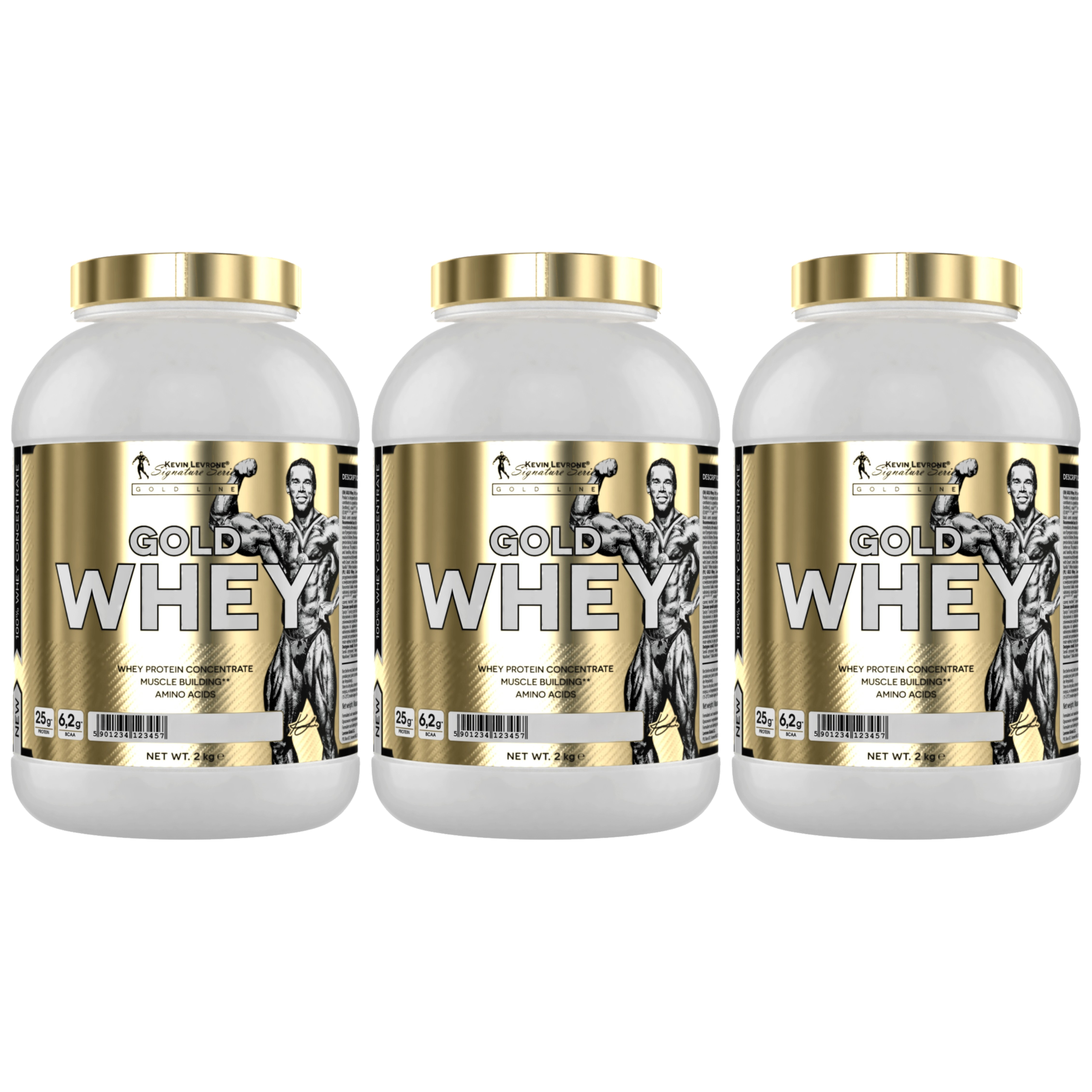 KEVIN LEVRONE - Gold Whey - 3x 2000g