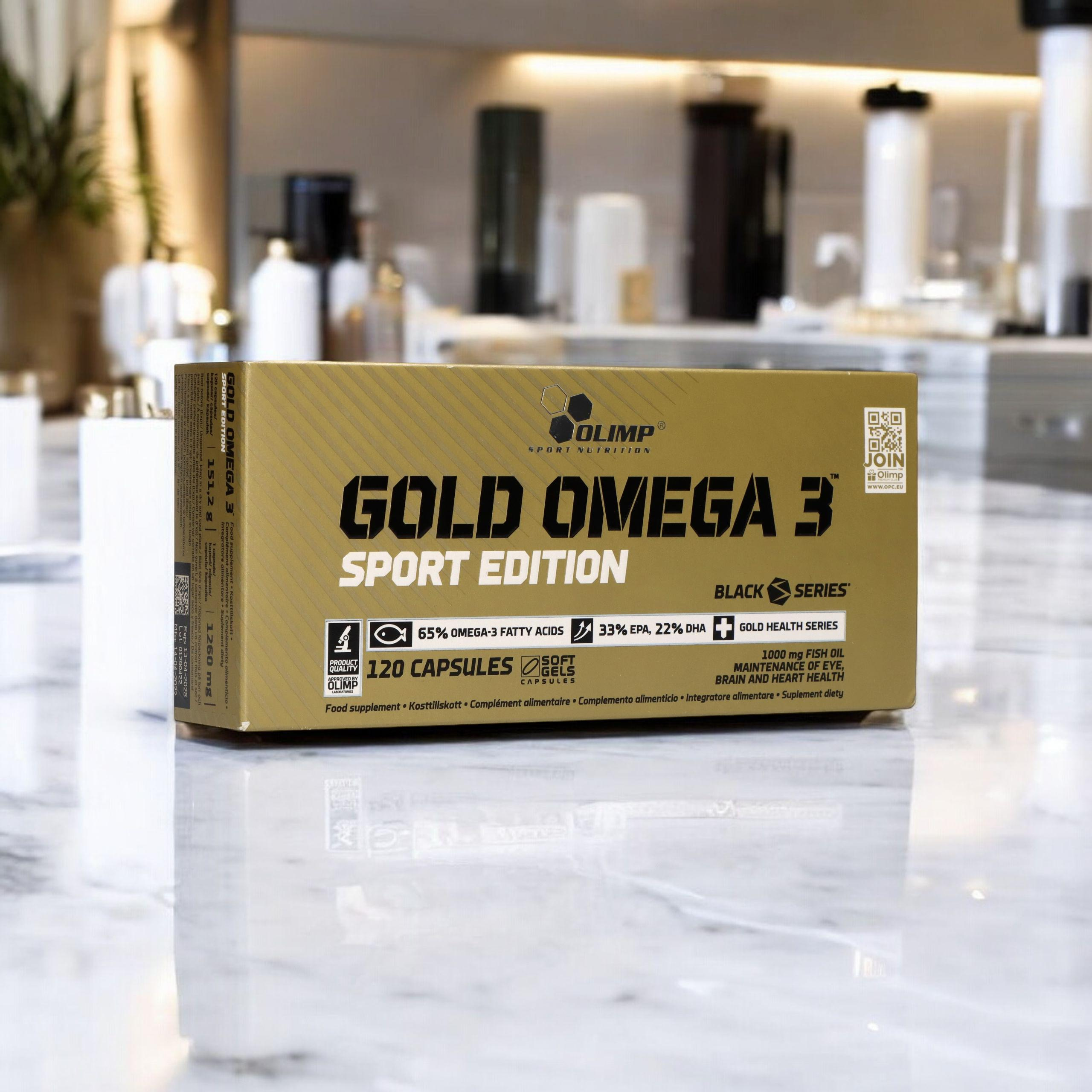OLIMP Gold Omega 3 Sport Edition - 3x 120caps