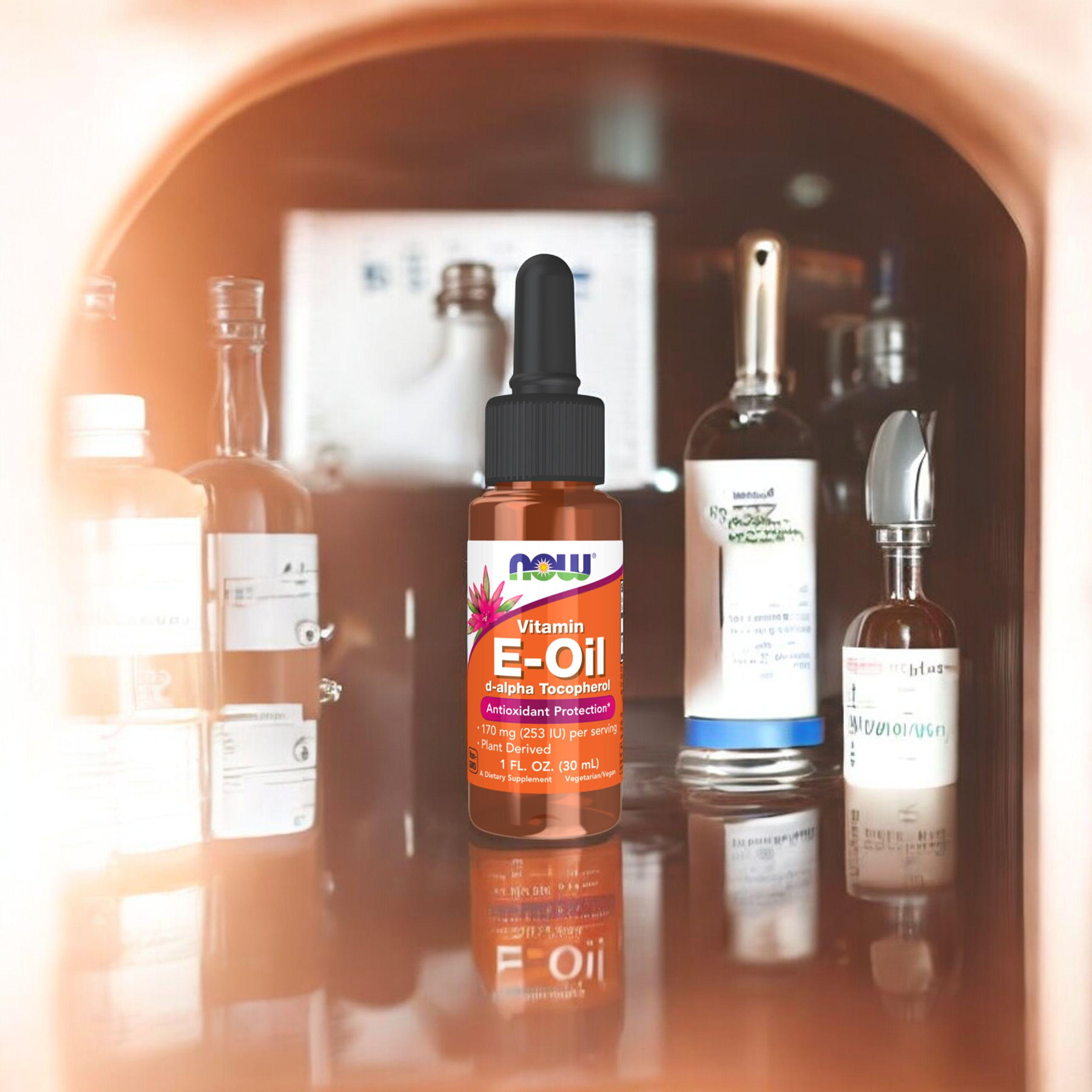 NOW Vitamin E-Oil (d-alpha Tocopherol) 253IU - 3x 30ml