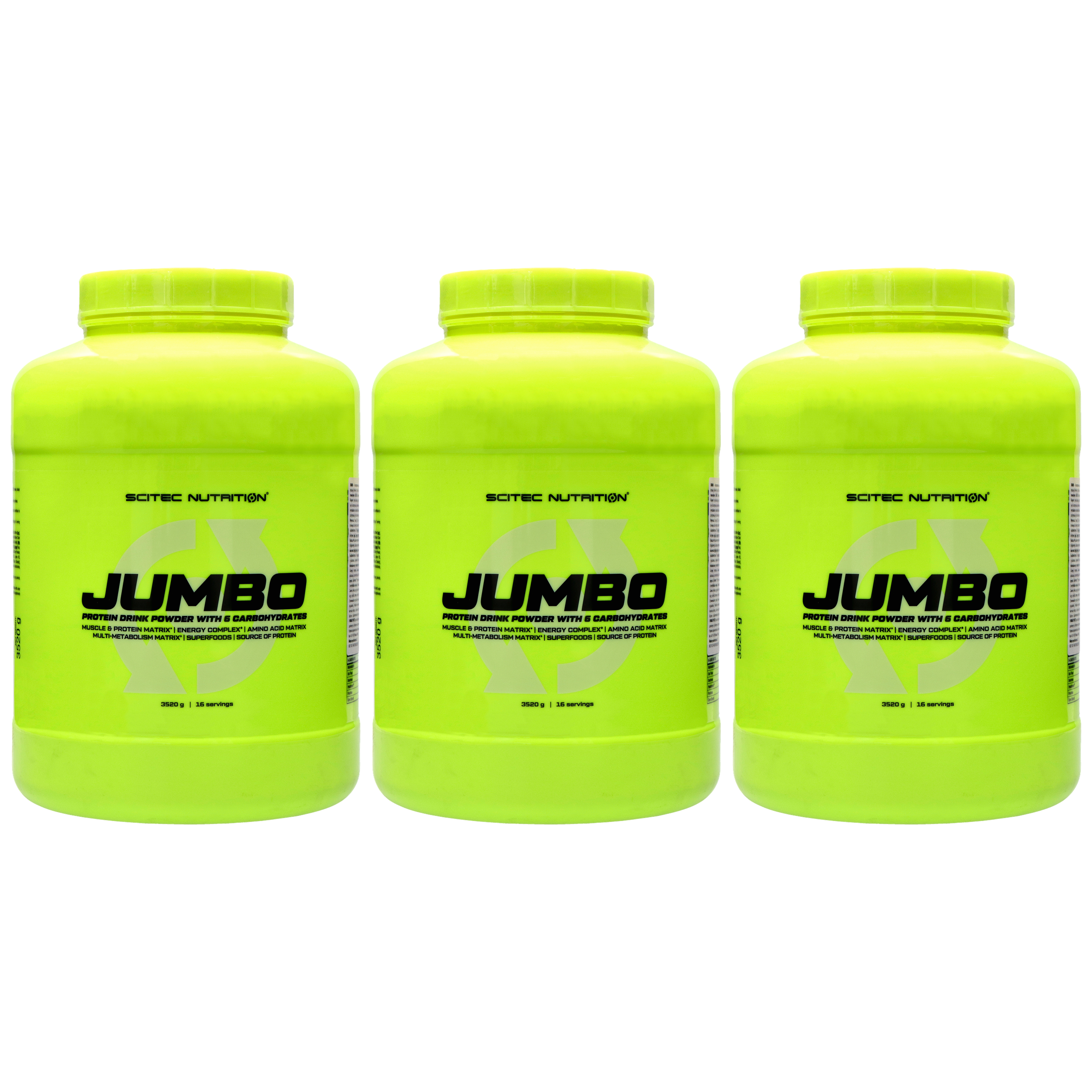 SCITEC Jumbo - 3x 3520g