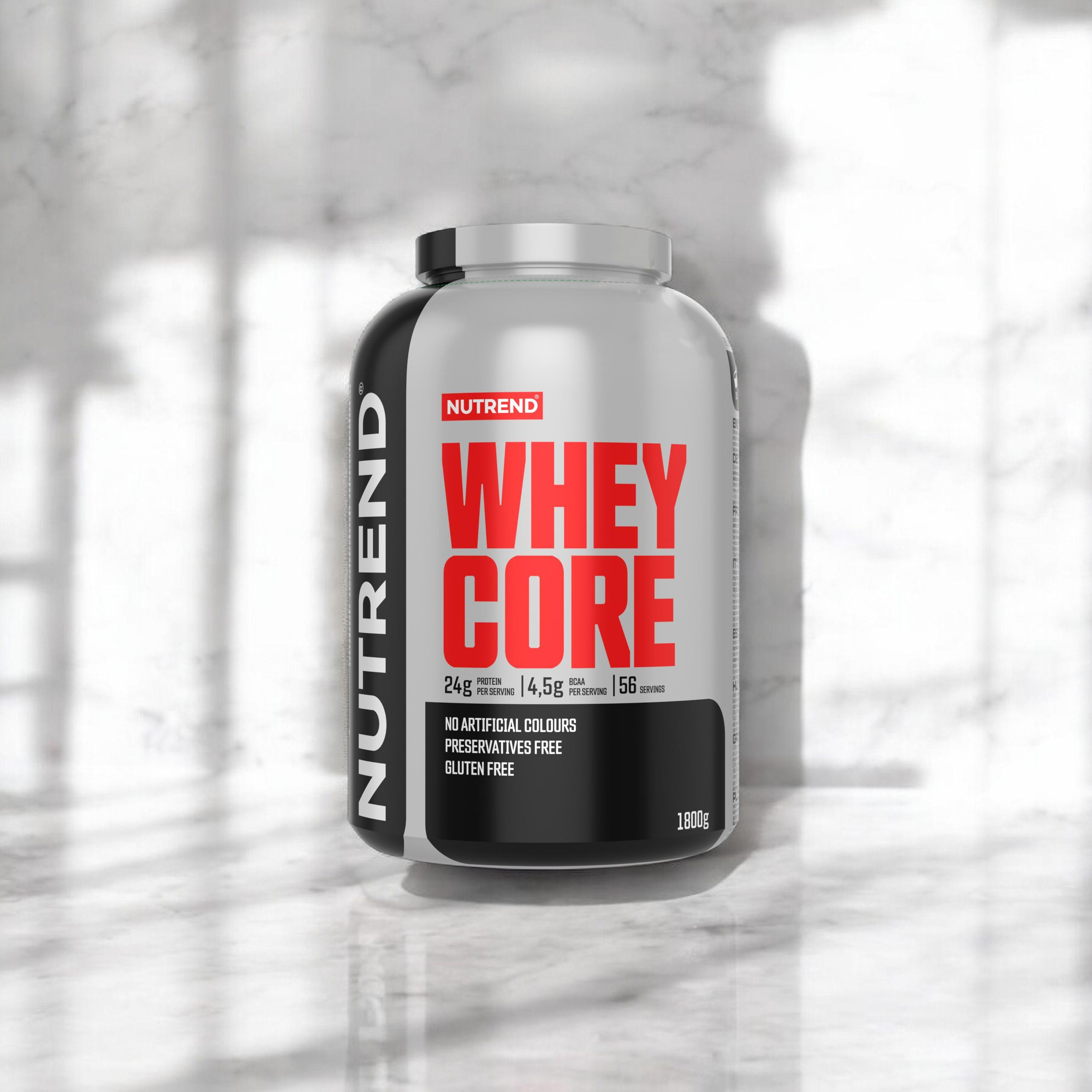 NUTREND Whey Core - 3x 1800g - Cookies