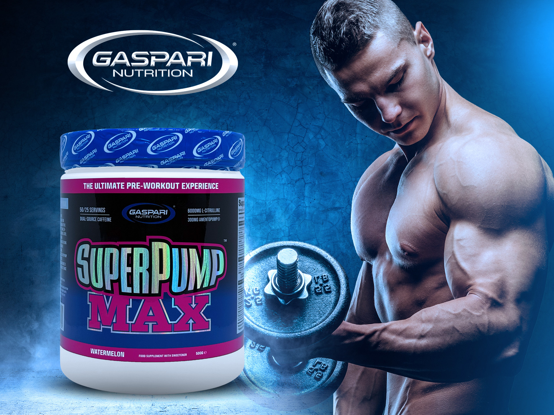 GASPARI NUTRITION - Super Pump Max - 500g - Watermelon pol_pl_GASPARI-NUTRITION-Super-Pump-Max-500g-Watermelon-44907_2