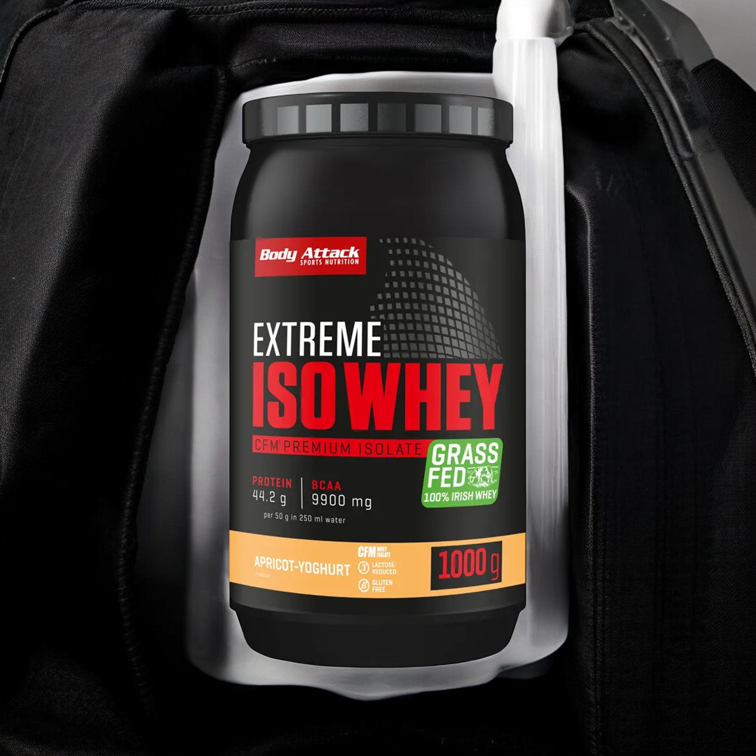 BODY ATTACK Extreme Iso Whey - 3x 1000g