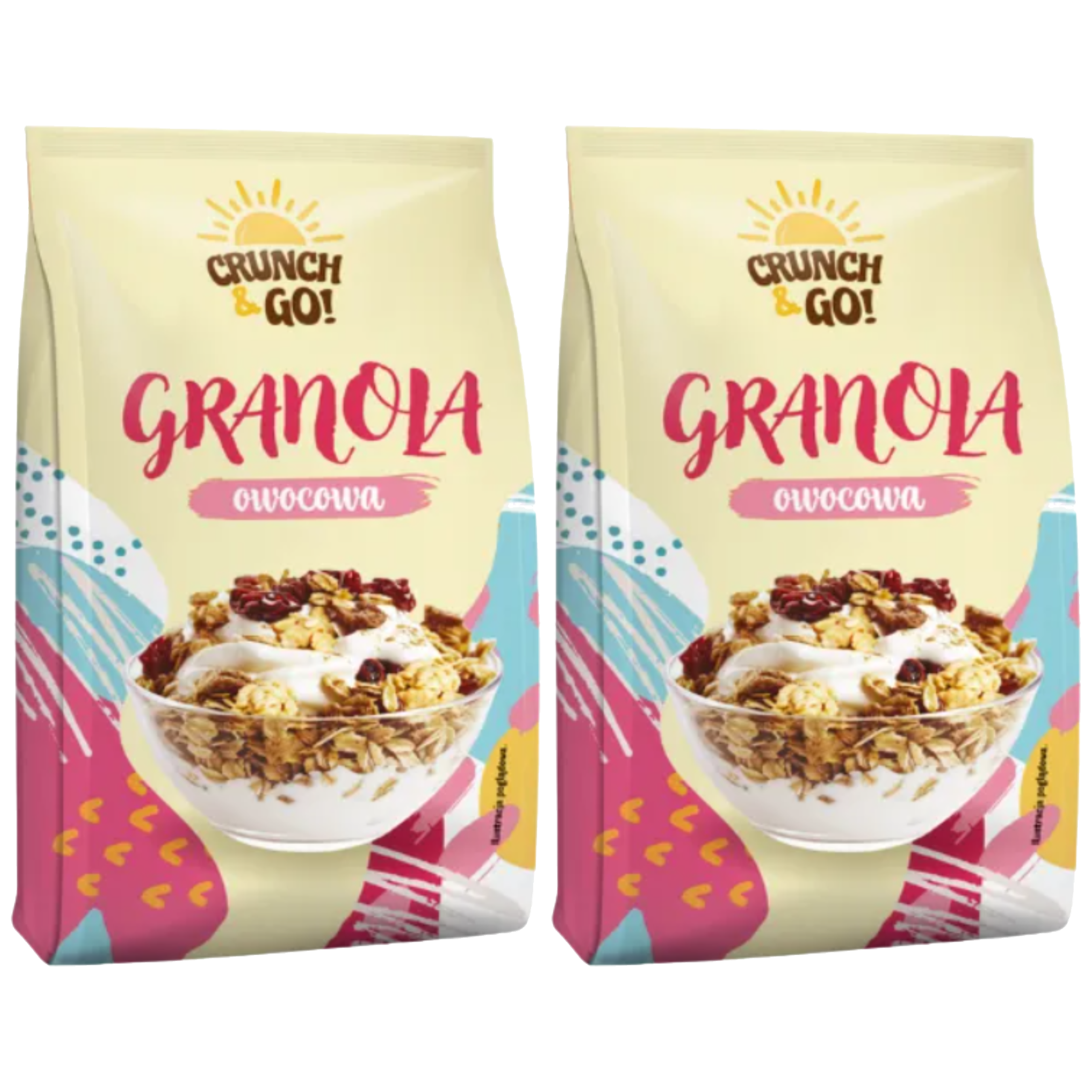 SANTE - Granola Crunch&Go - 2x 380g