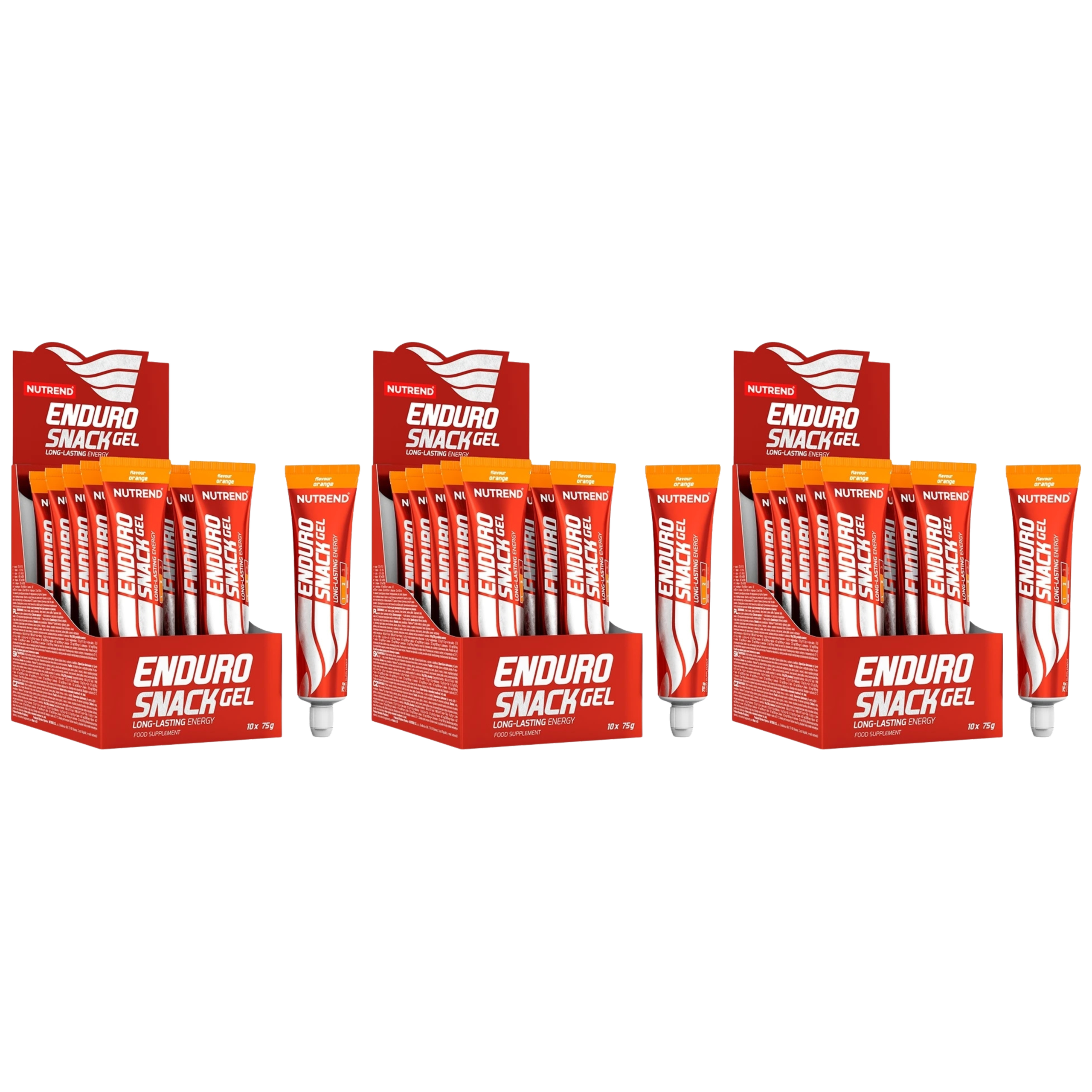 NUTREND - Endurosnack - 10x 3x 75g