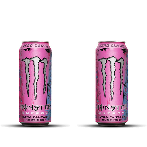 MONSTER - Monster Energy Ultra Fantasy - 2x 500ml - Ruby Red