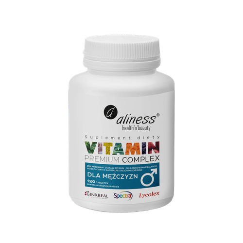 ALINESS - Vitamin Complex For Men - 120tabs.