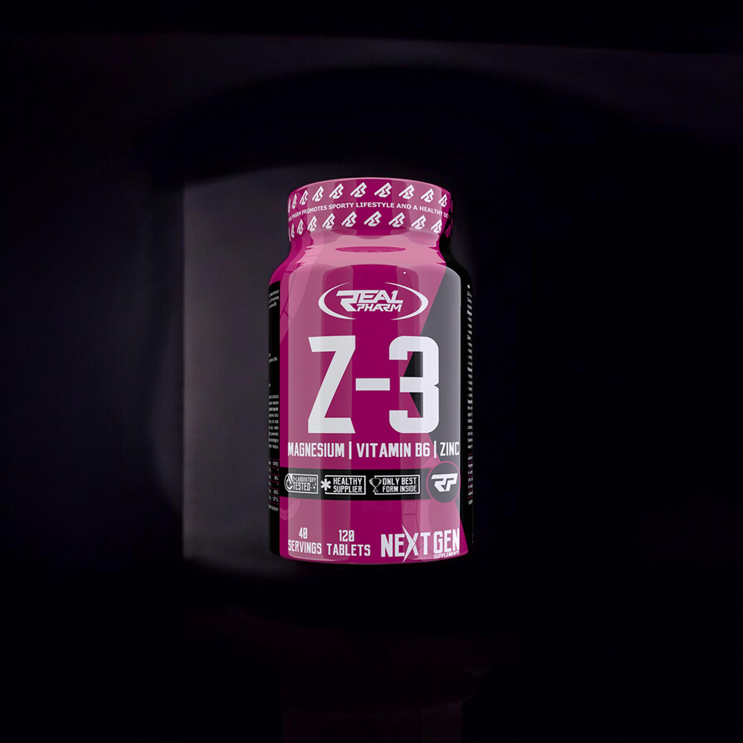 REAL PHARM Z3 - 2x 120tabs