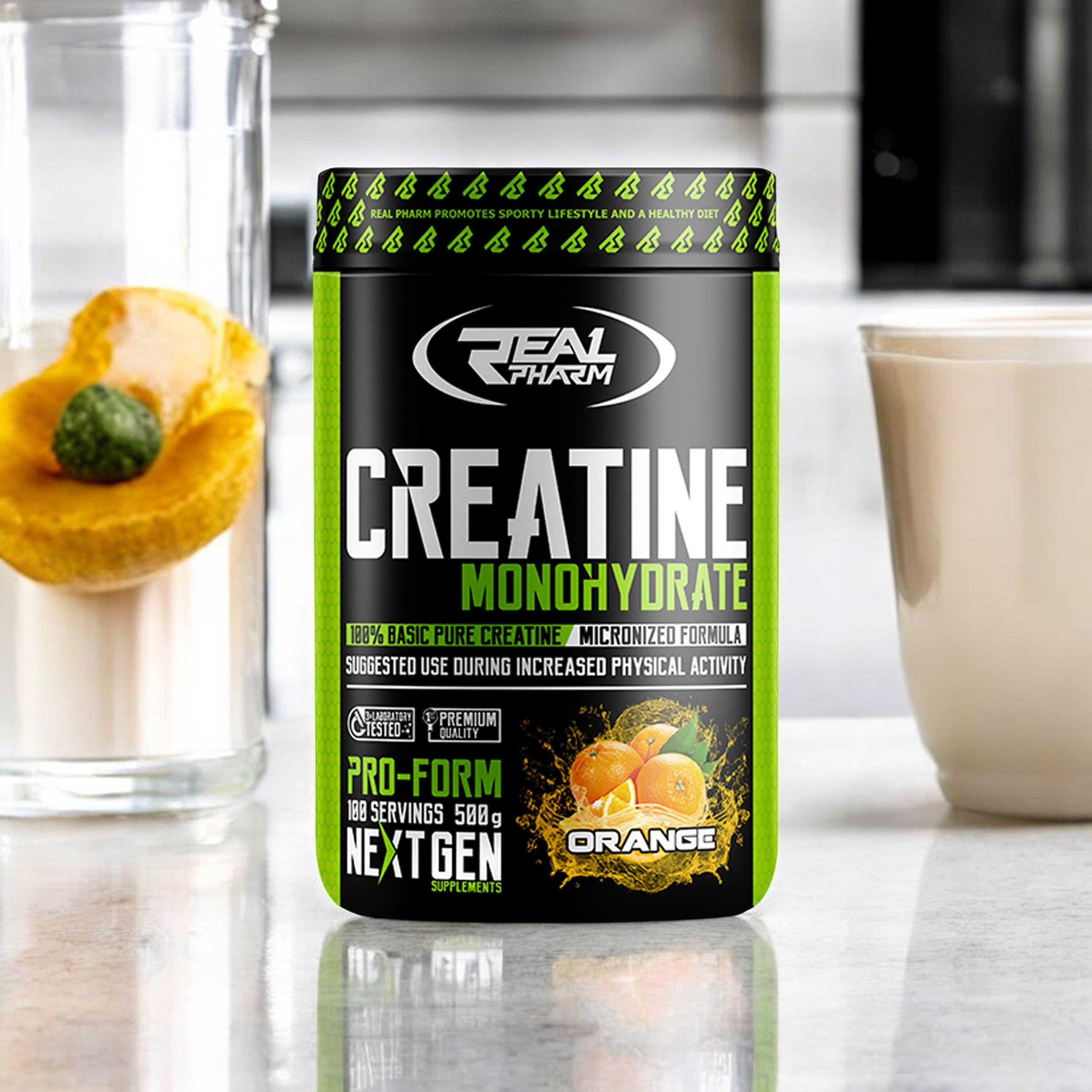 REAL PHARM Creatine Monohydrate - 2x 500g