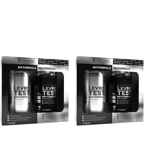 KEVIN LEVRONE Levro Test (AM PM Formula) - 2x 2x 120tabs
