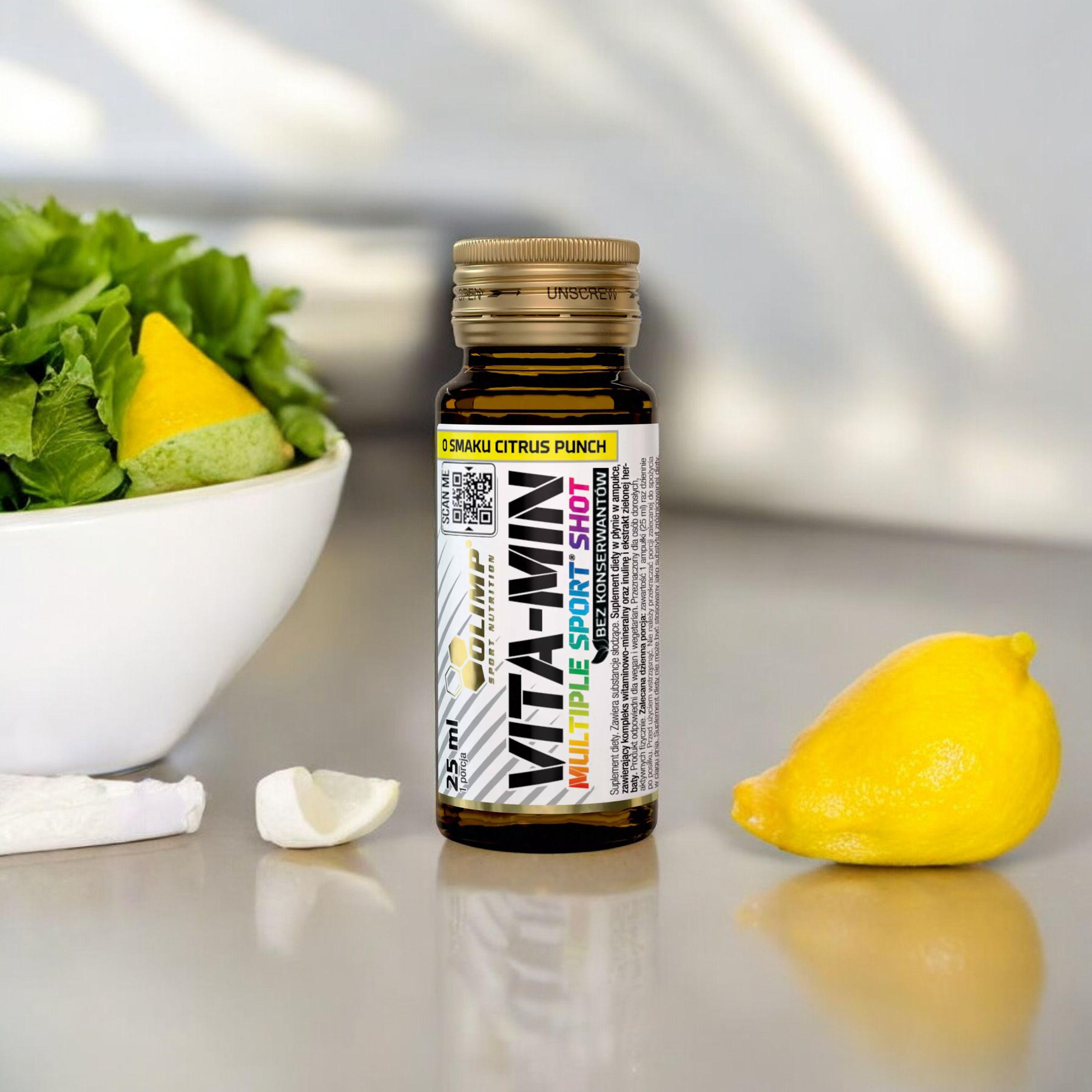 OLIMP Vita-Min Multiple Sport Shot - 2x 25ml - Citrus Punch