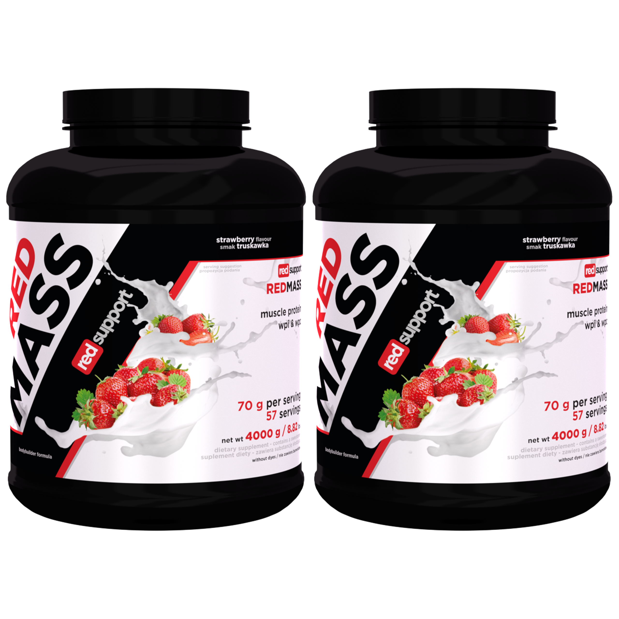 RED SUPPORT Red Mass - 2x 4000g