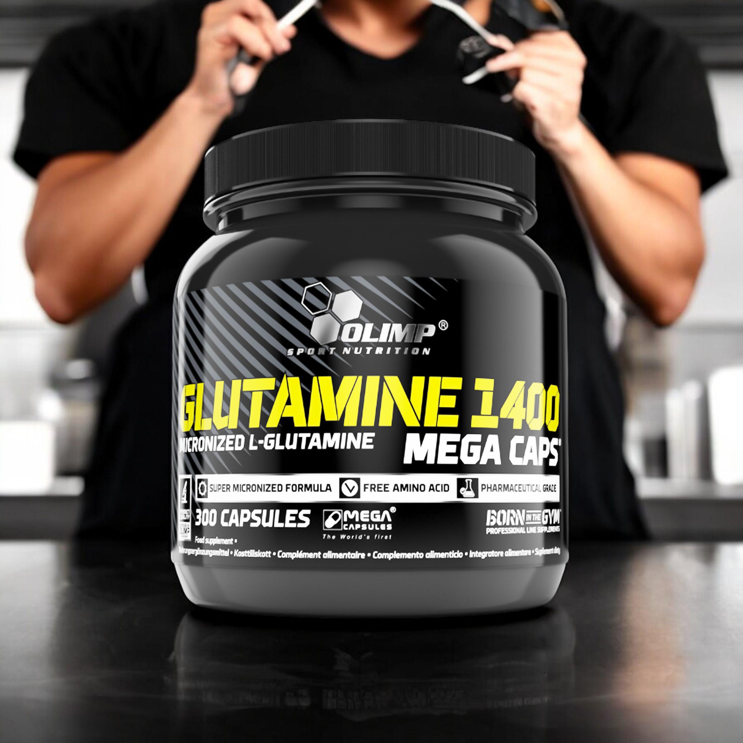 OLIMP L-Glutamine 1400 MC - 2x 300caps