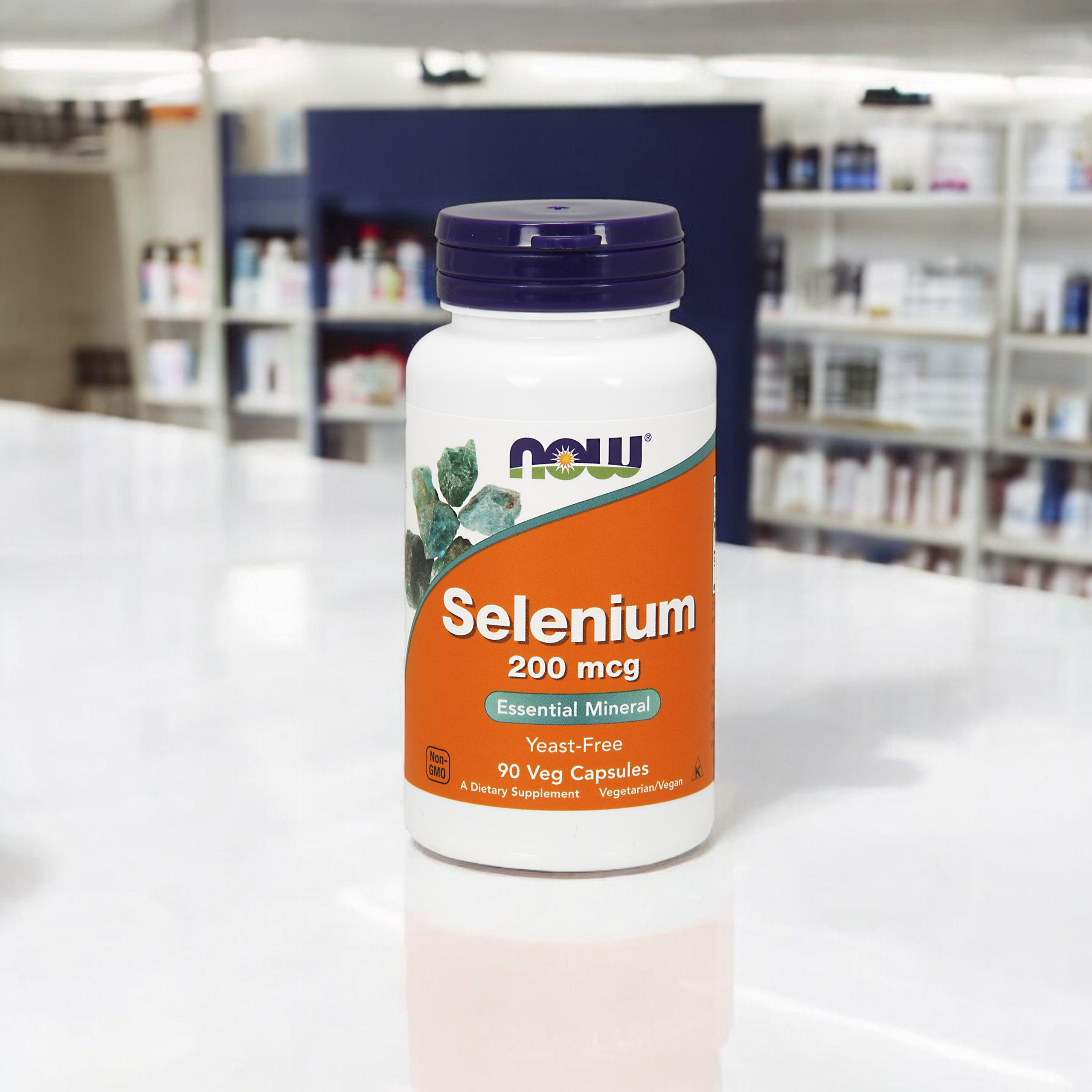 NOW Selenium - 200 MCG - 90vegcaps